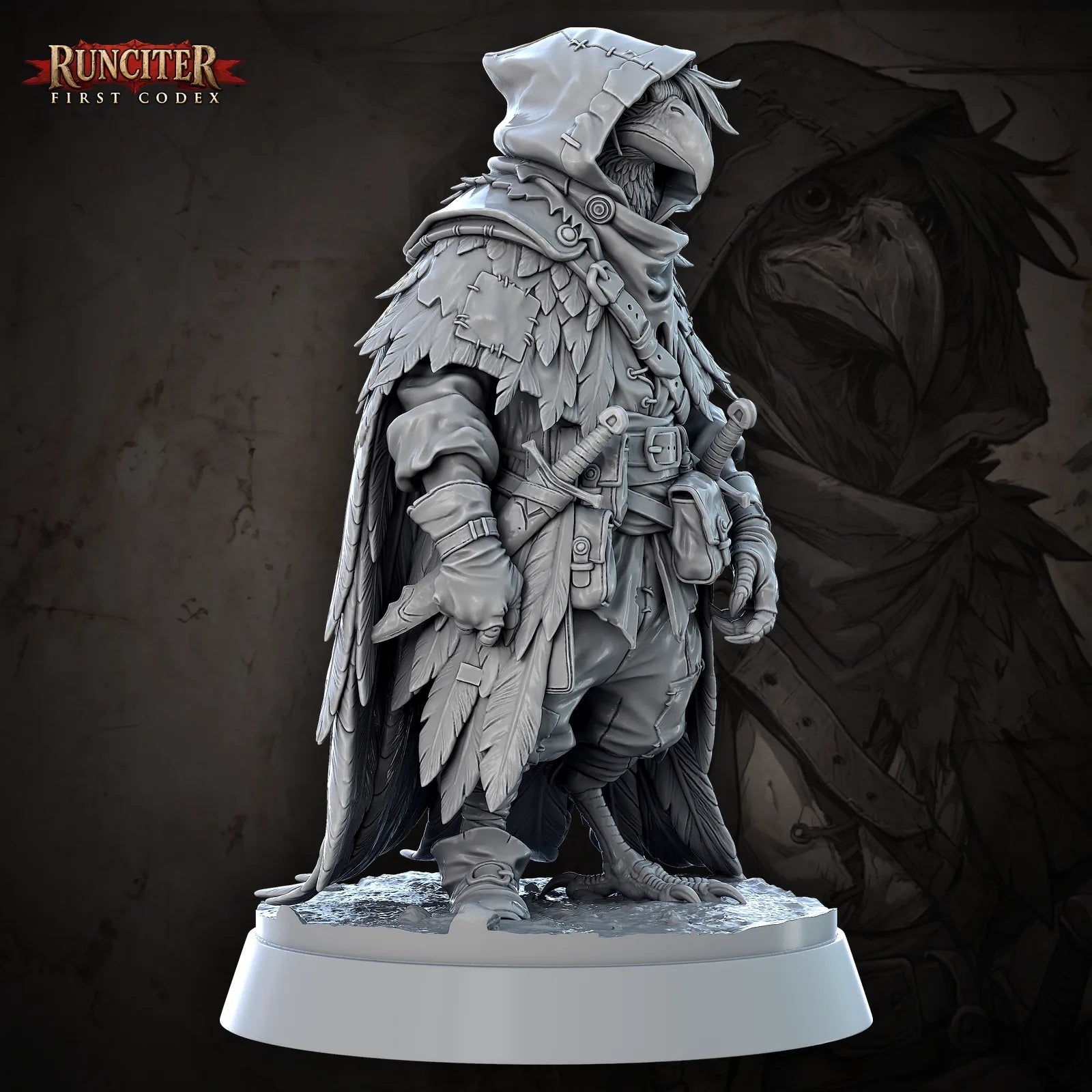 Corvus · Male Kenku Rogue