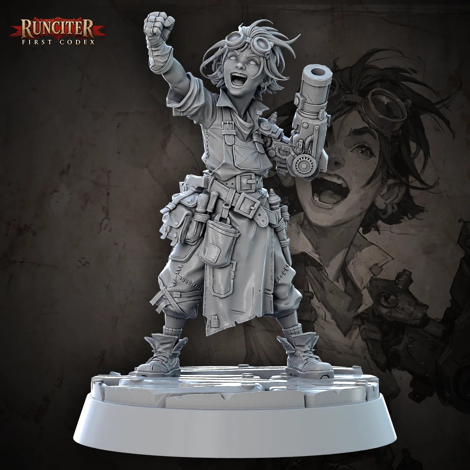 Pippa Gears · Female Halfling Artificer