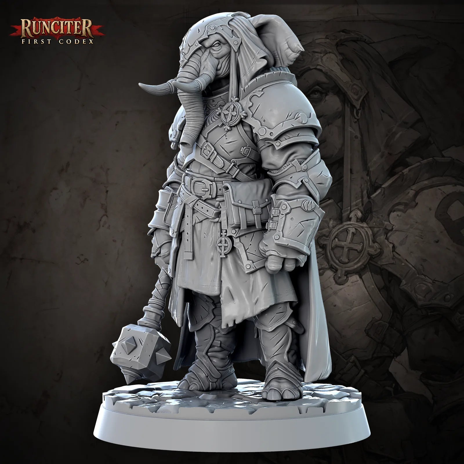 Mahala · Female Loxodon Cleric
