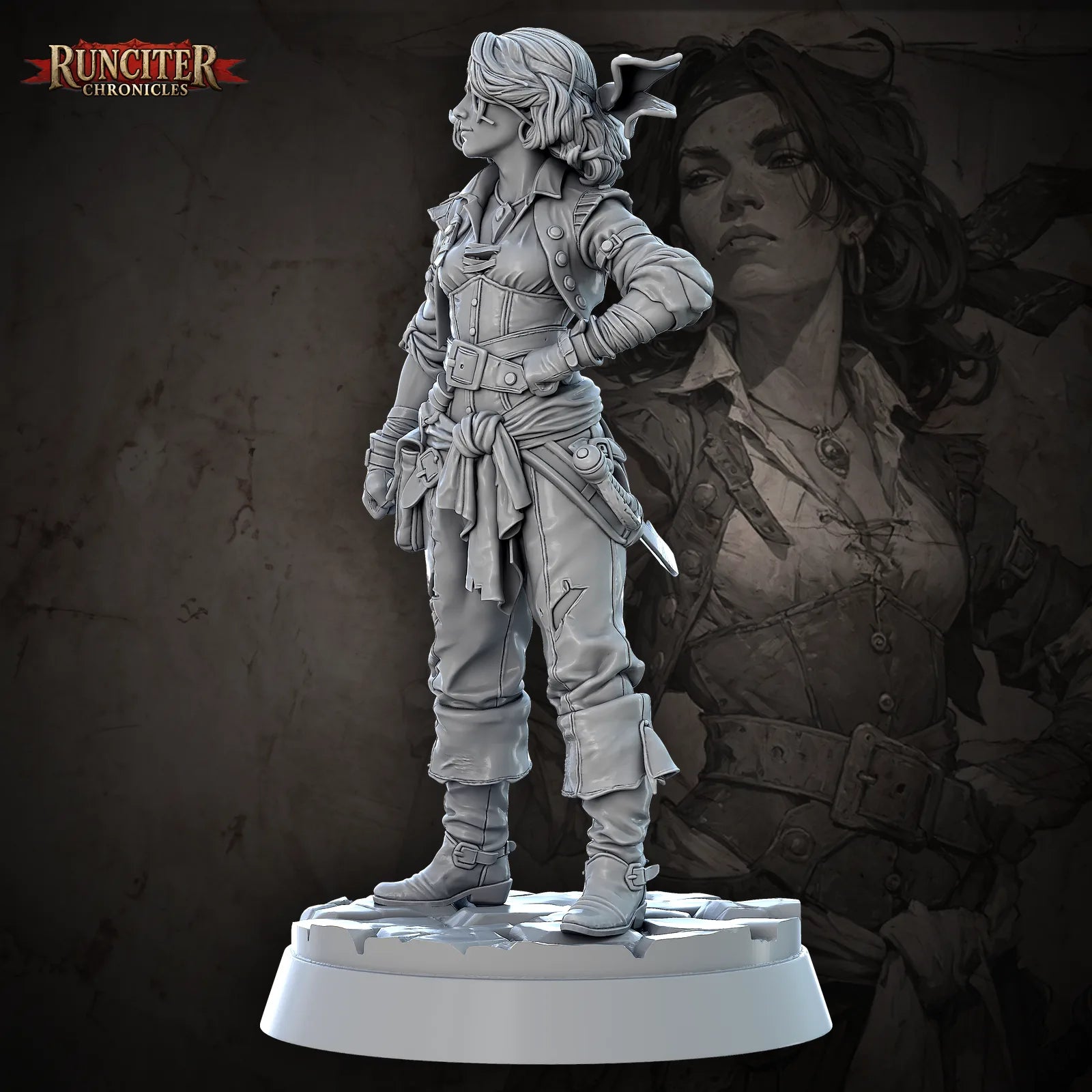 Coralia · Female Human Swashbuckler