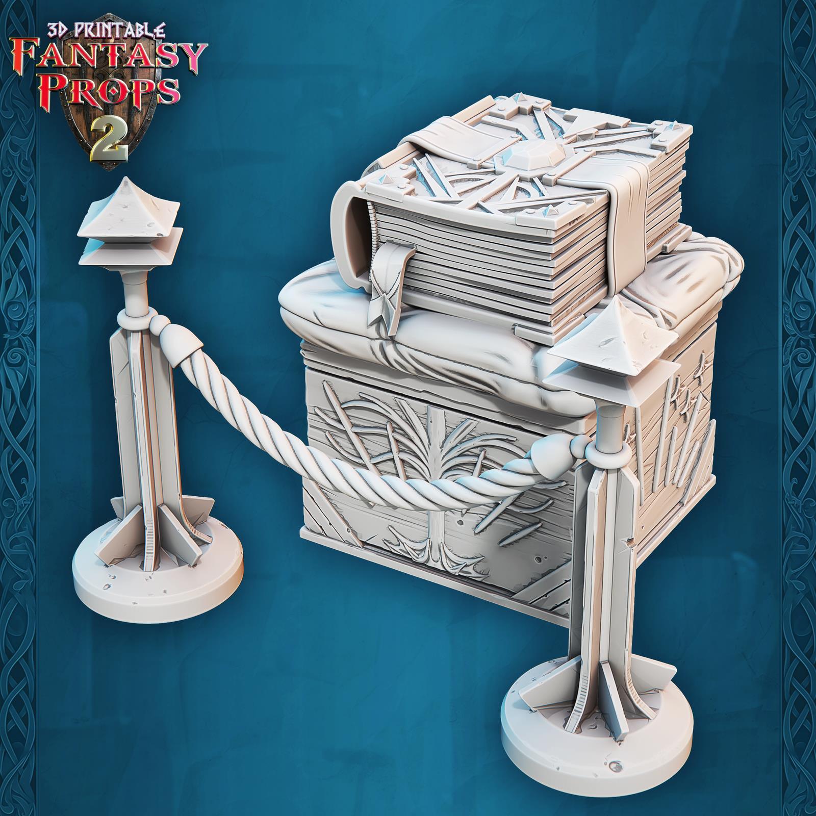 Beholder sculpture 28mm scenery piece
