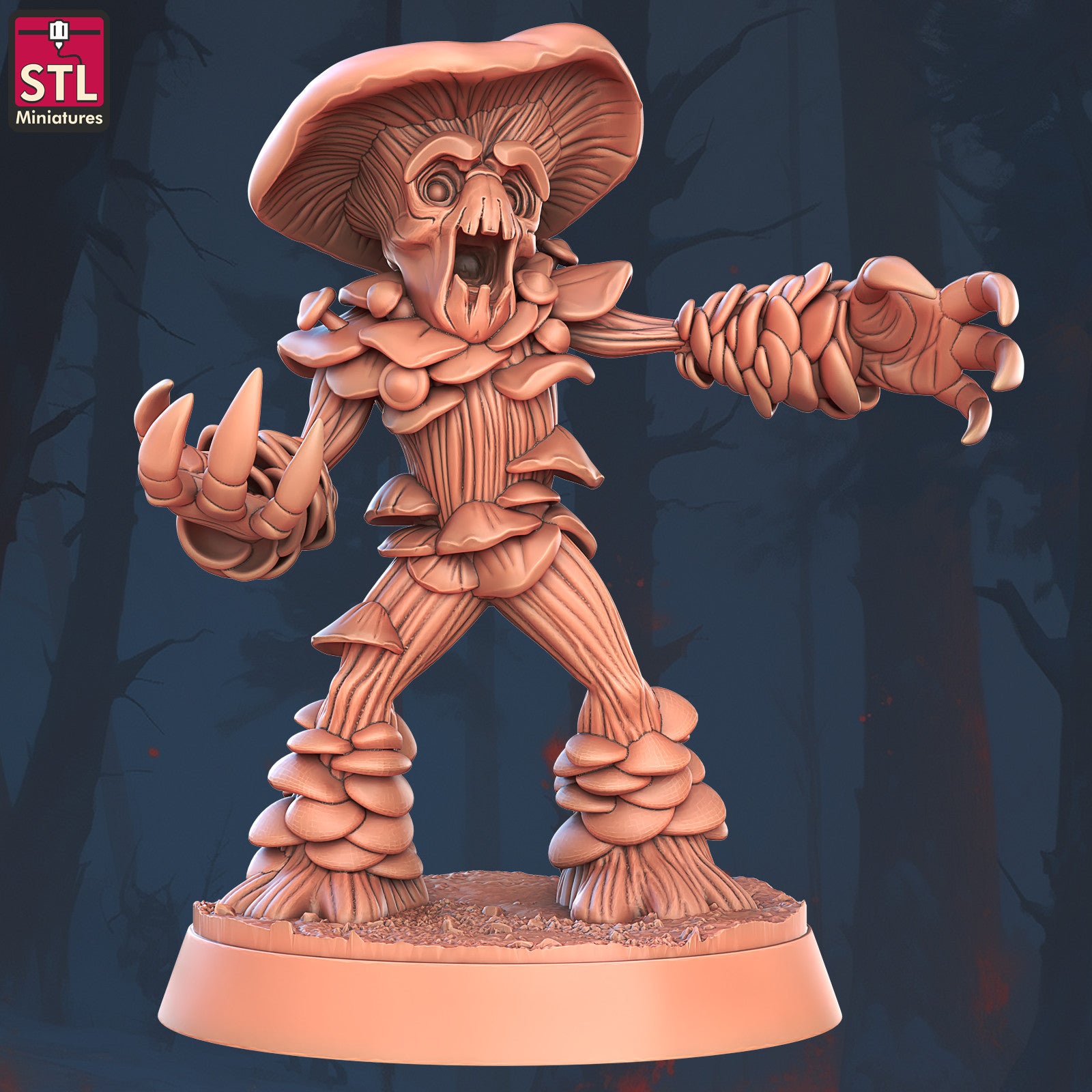 Violent Fungus A 28mm miniature