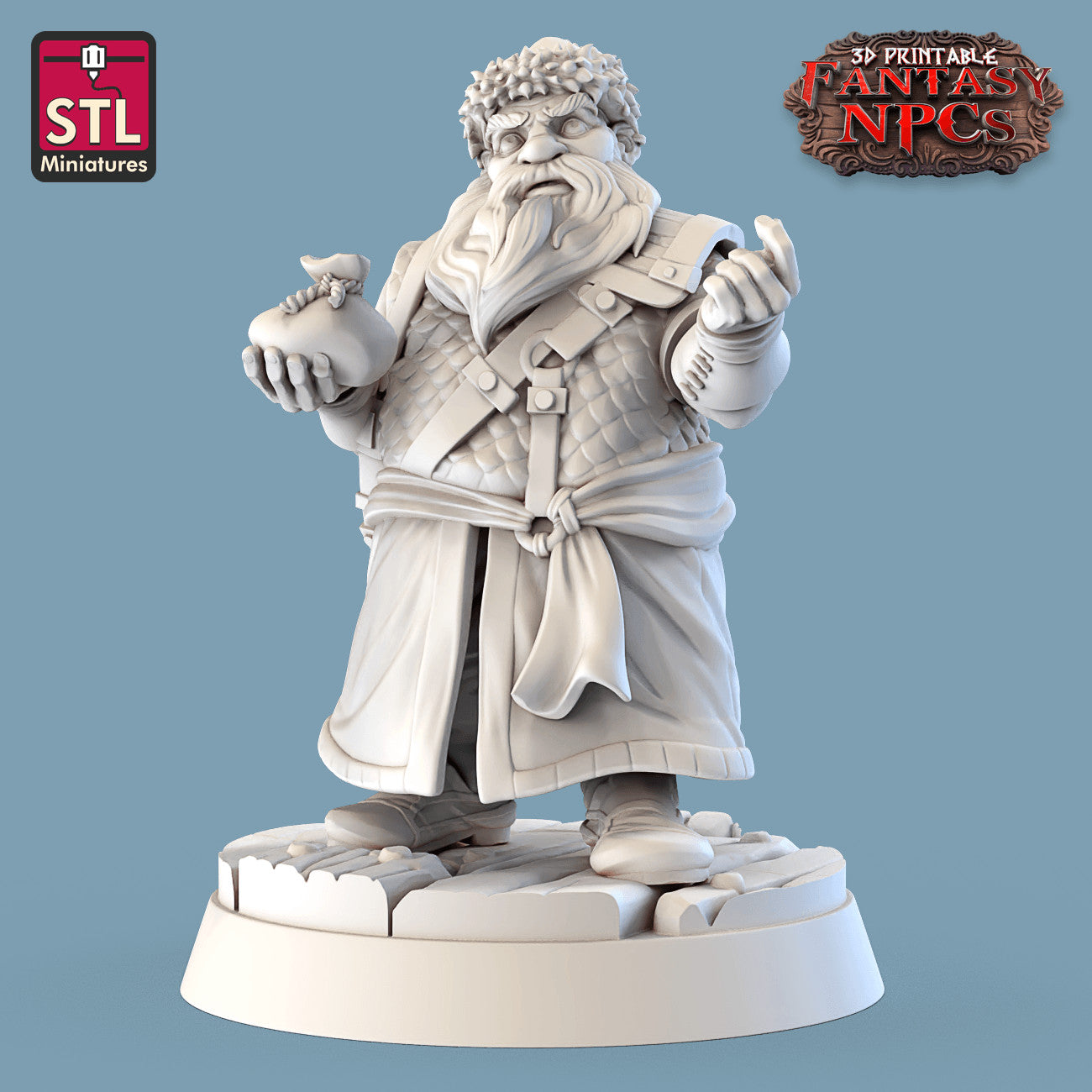 Shop customer 28mm miniature