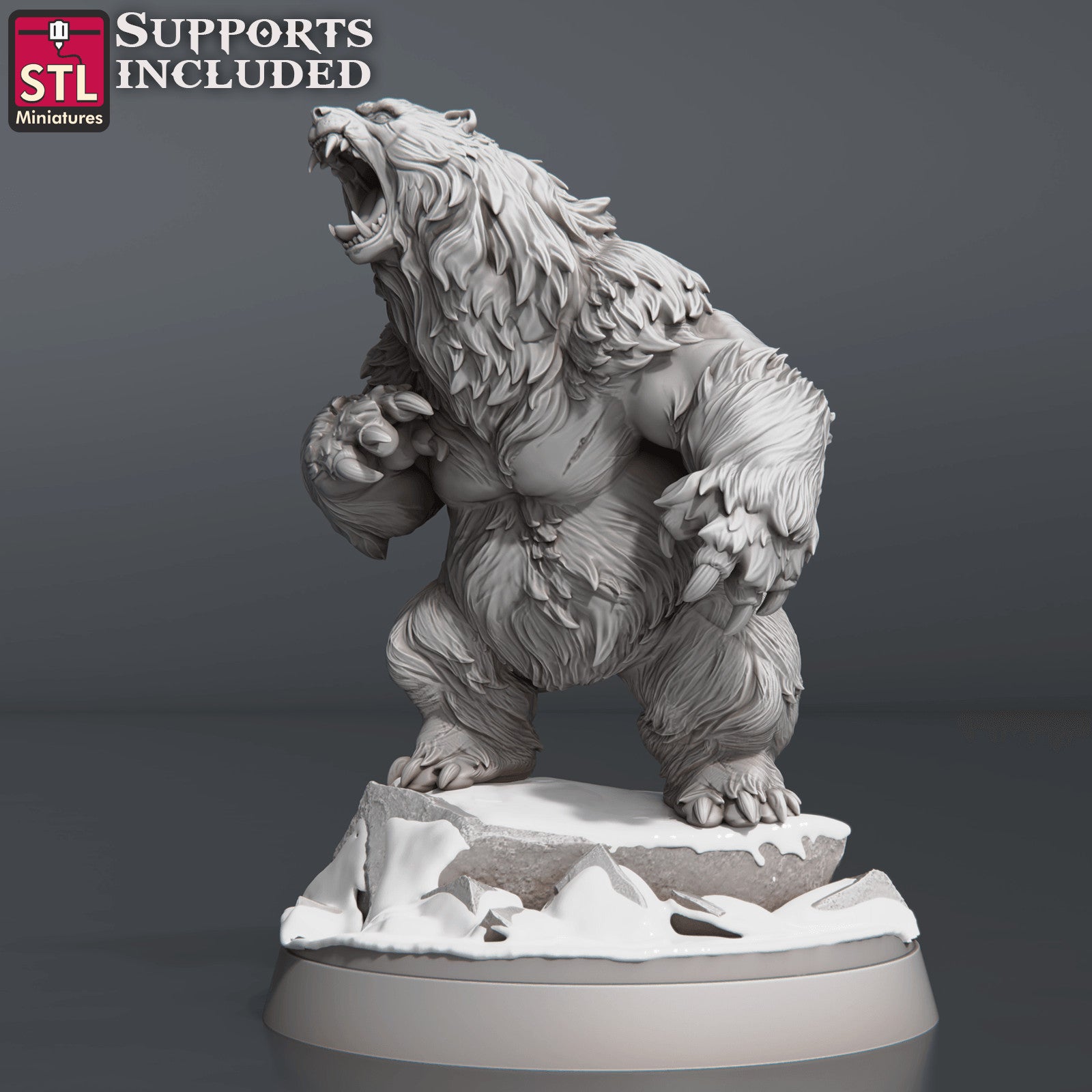 Bear B miniature
