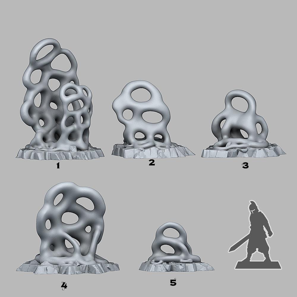 Aggressive Shapeless Mushrooms