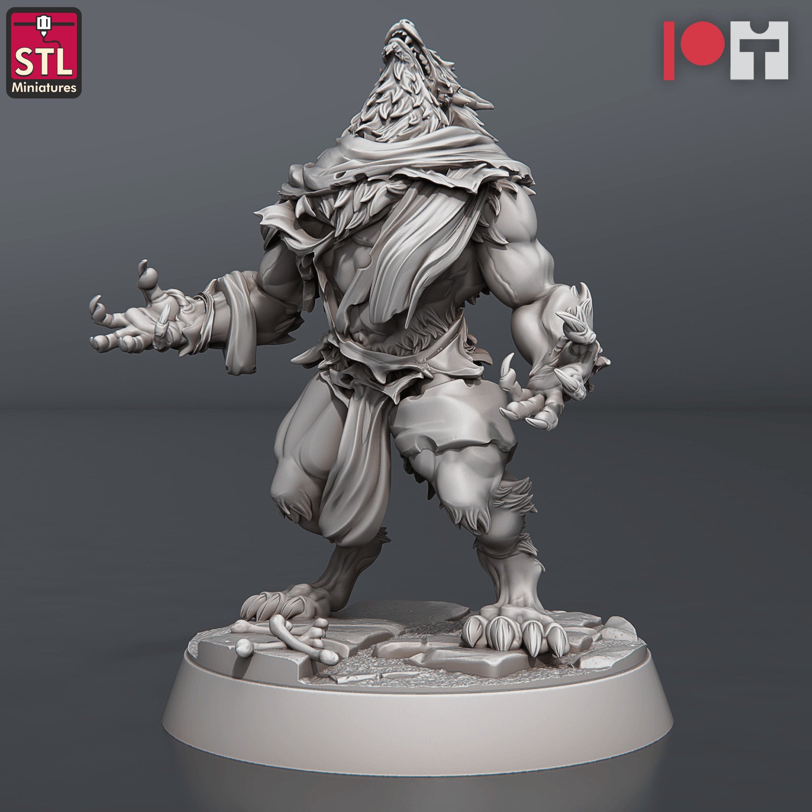 Werewolf miniature A