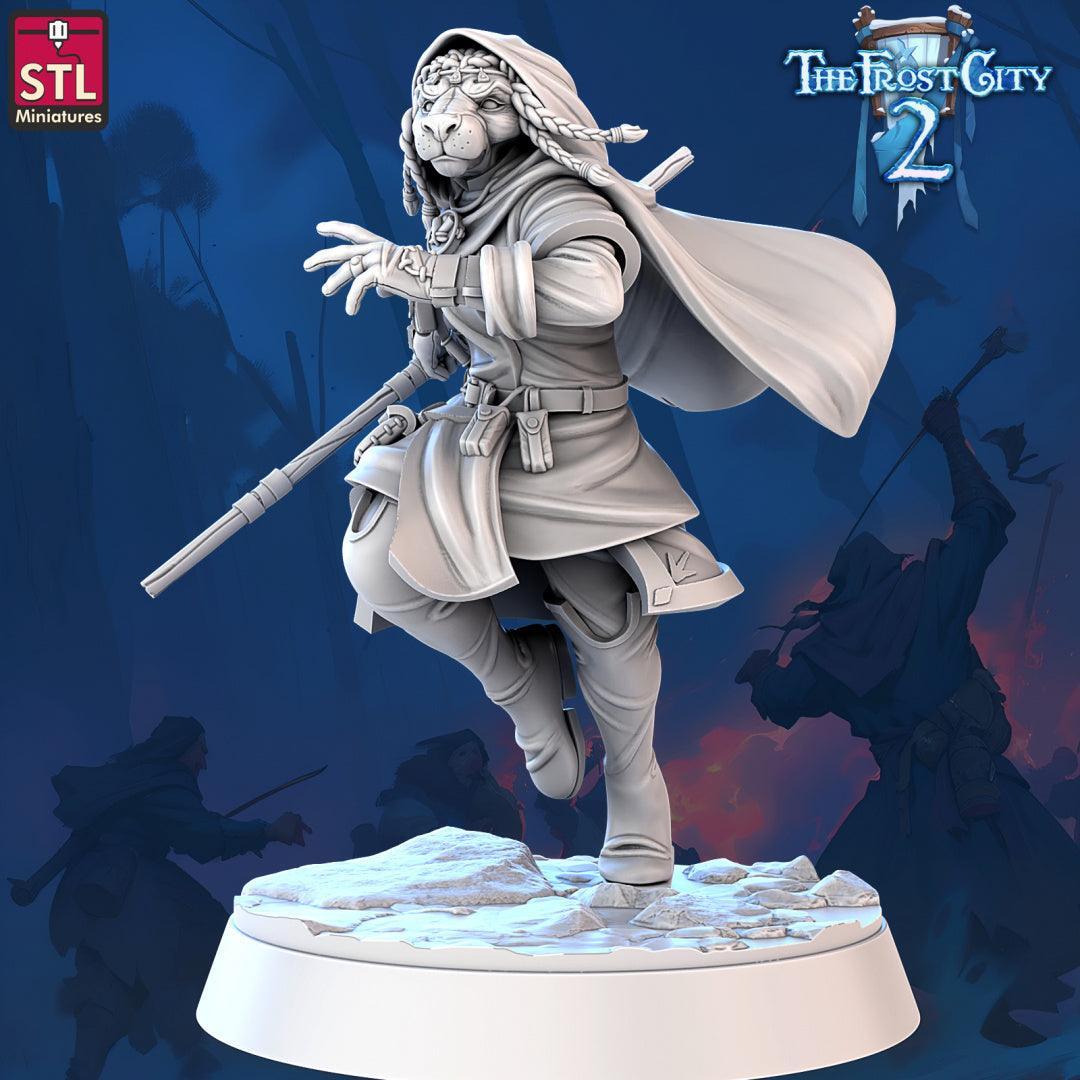 Frost City apprentice 28mm miniature