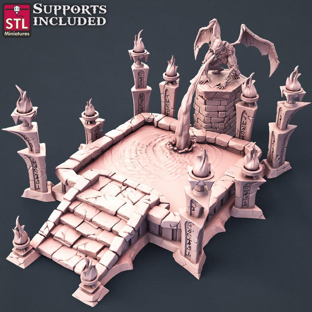 Vampire throne terrain piece