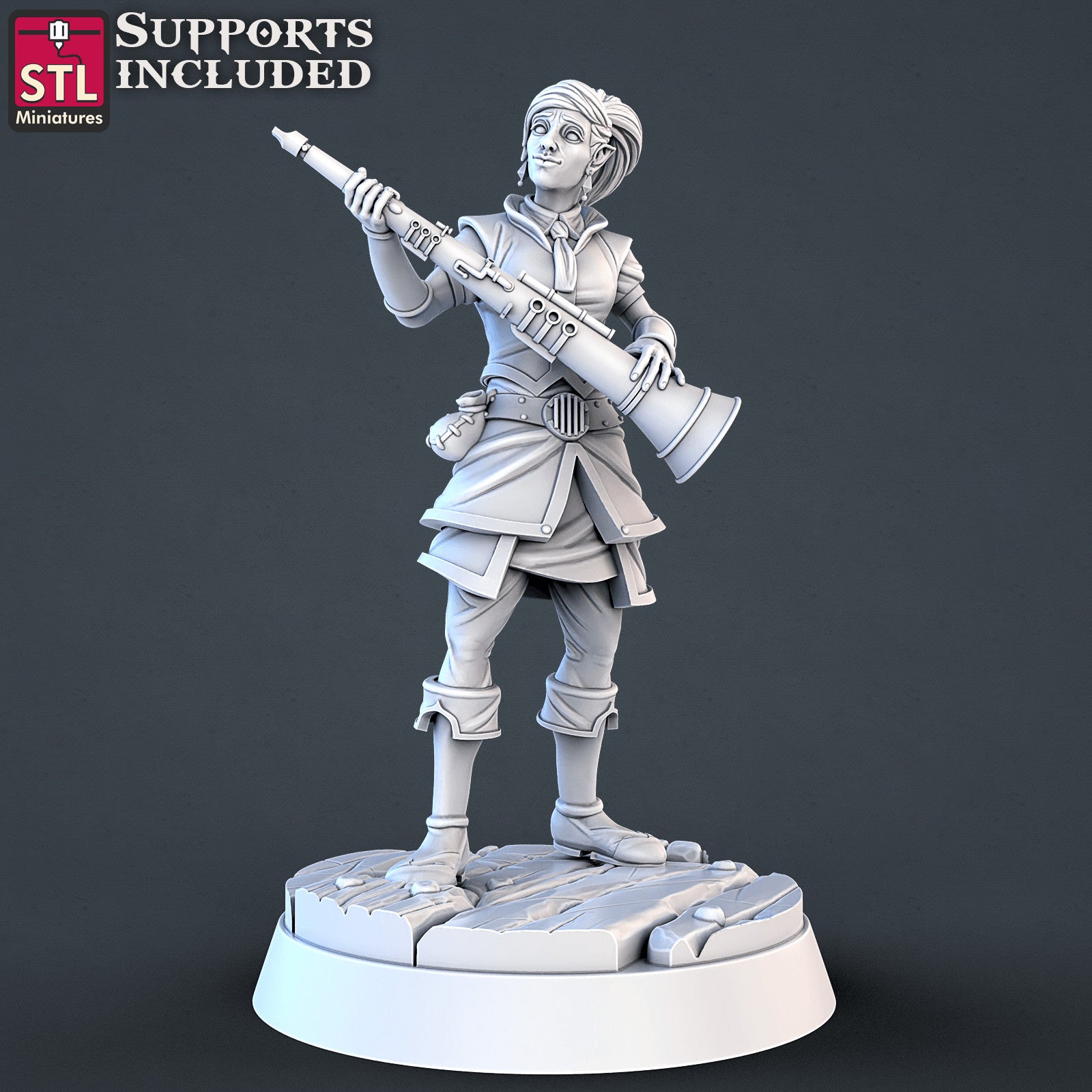 Music store counter 28mm scenery