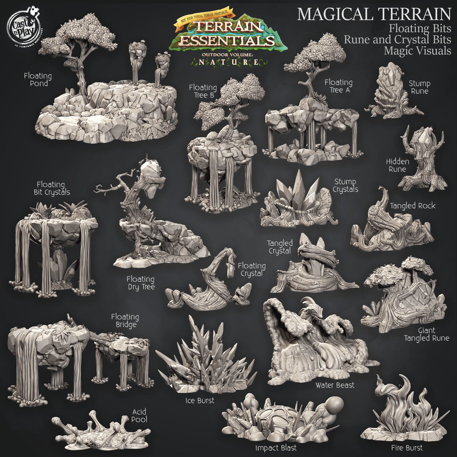 Nature - Magical Terrain Set