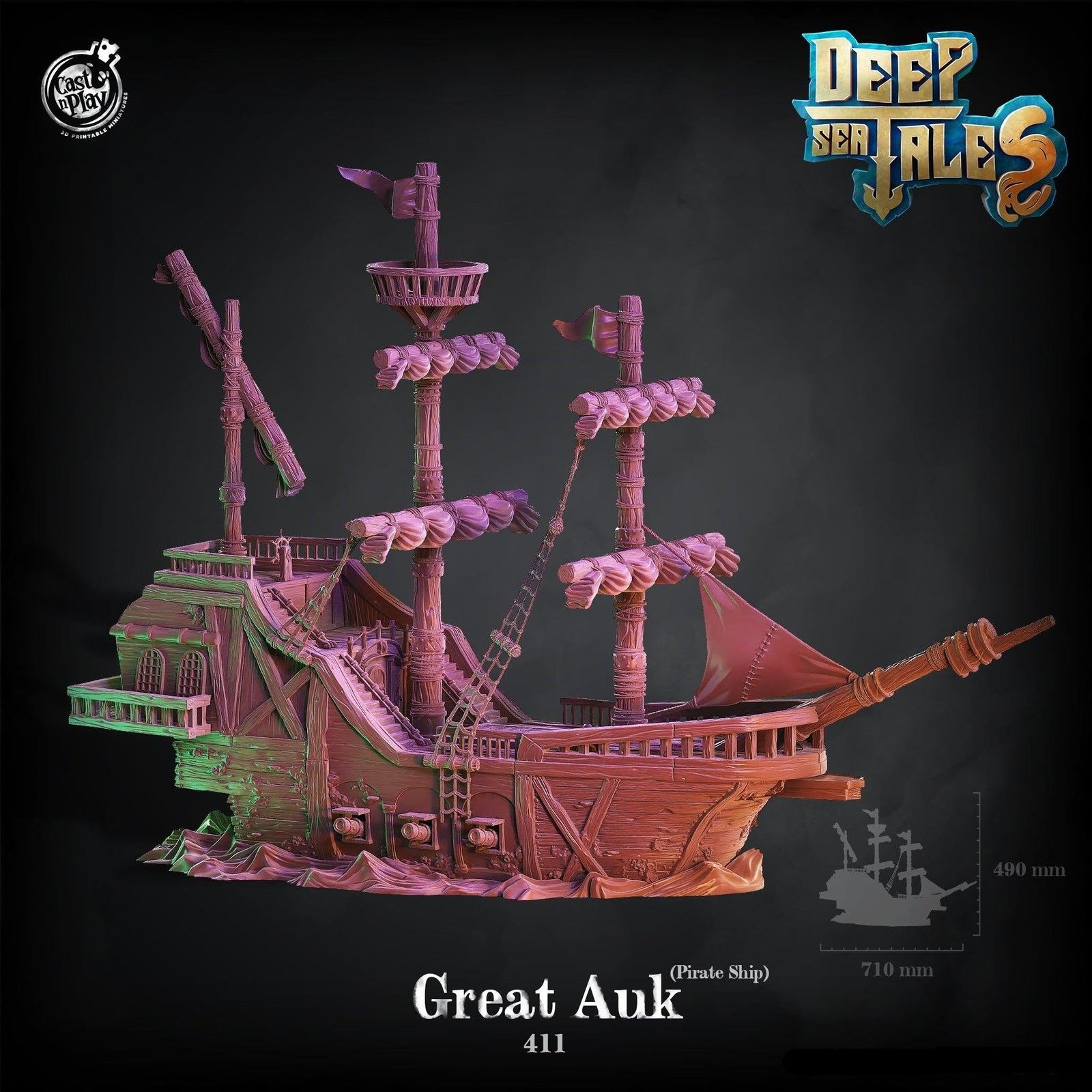 Great Auk (Pirate Ship) Huge