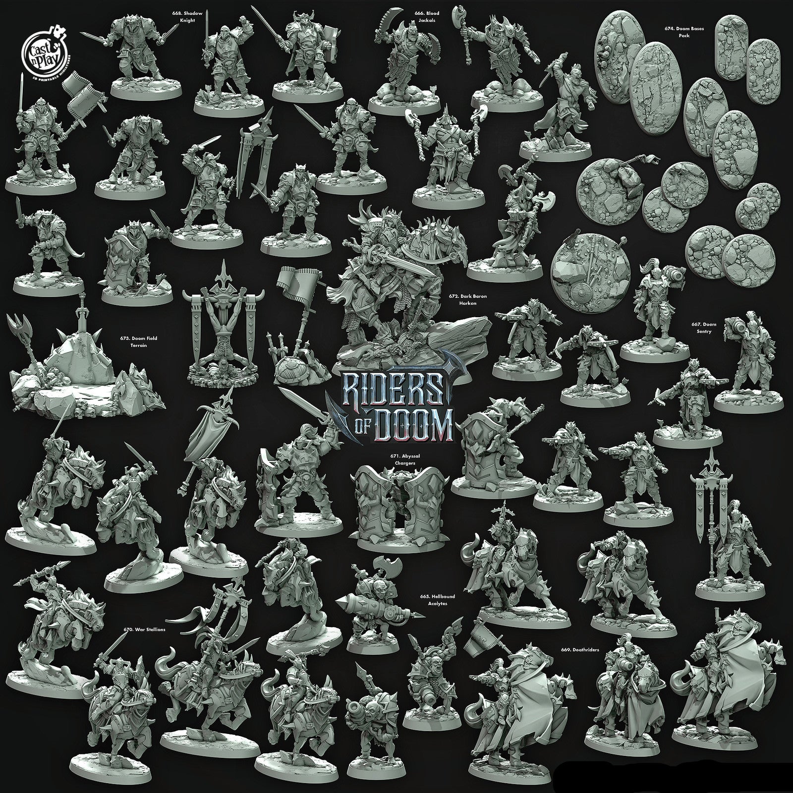 Riders of Doom – Doom Bases