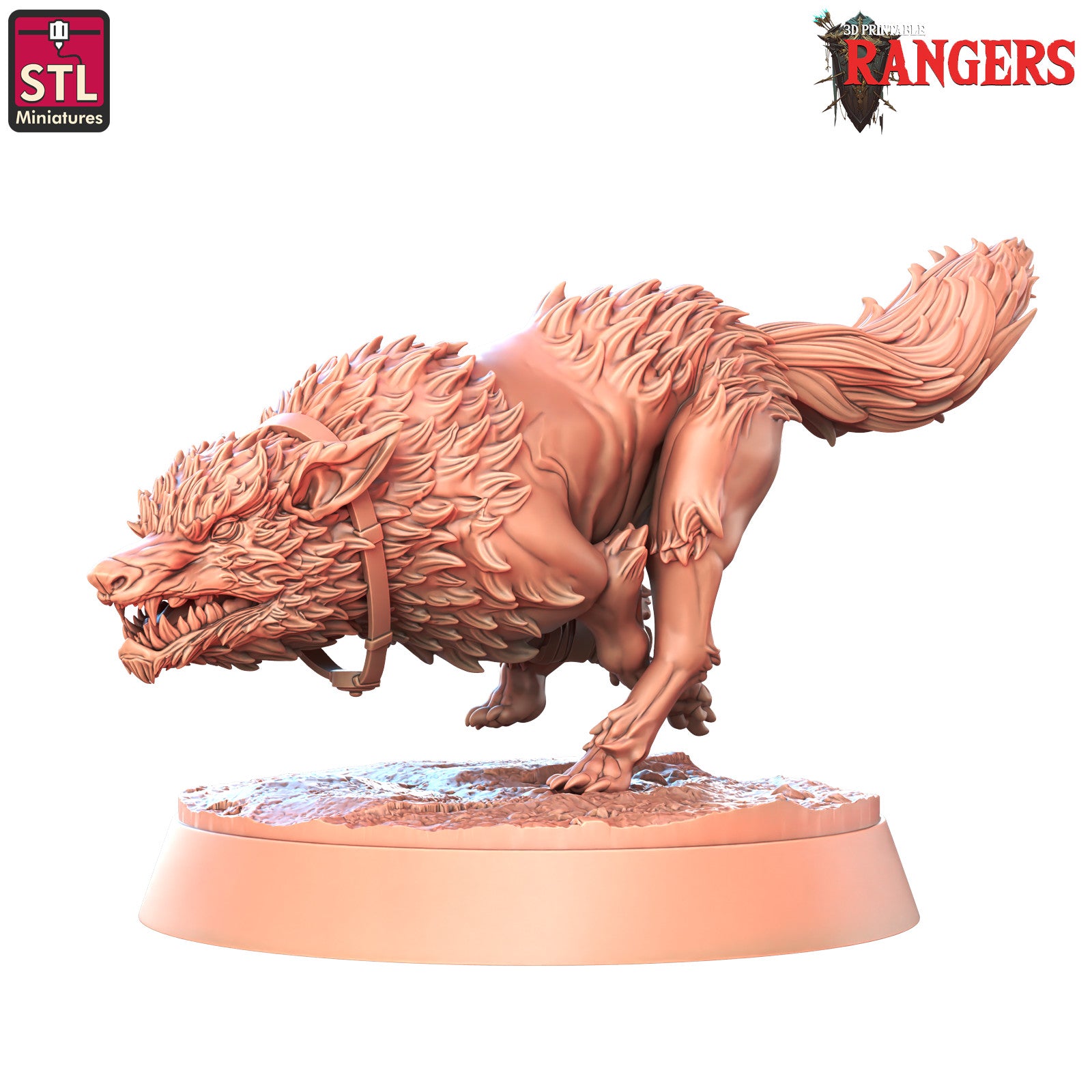 Wolf miniature A