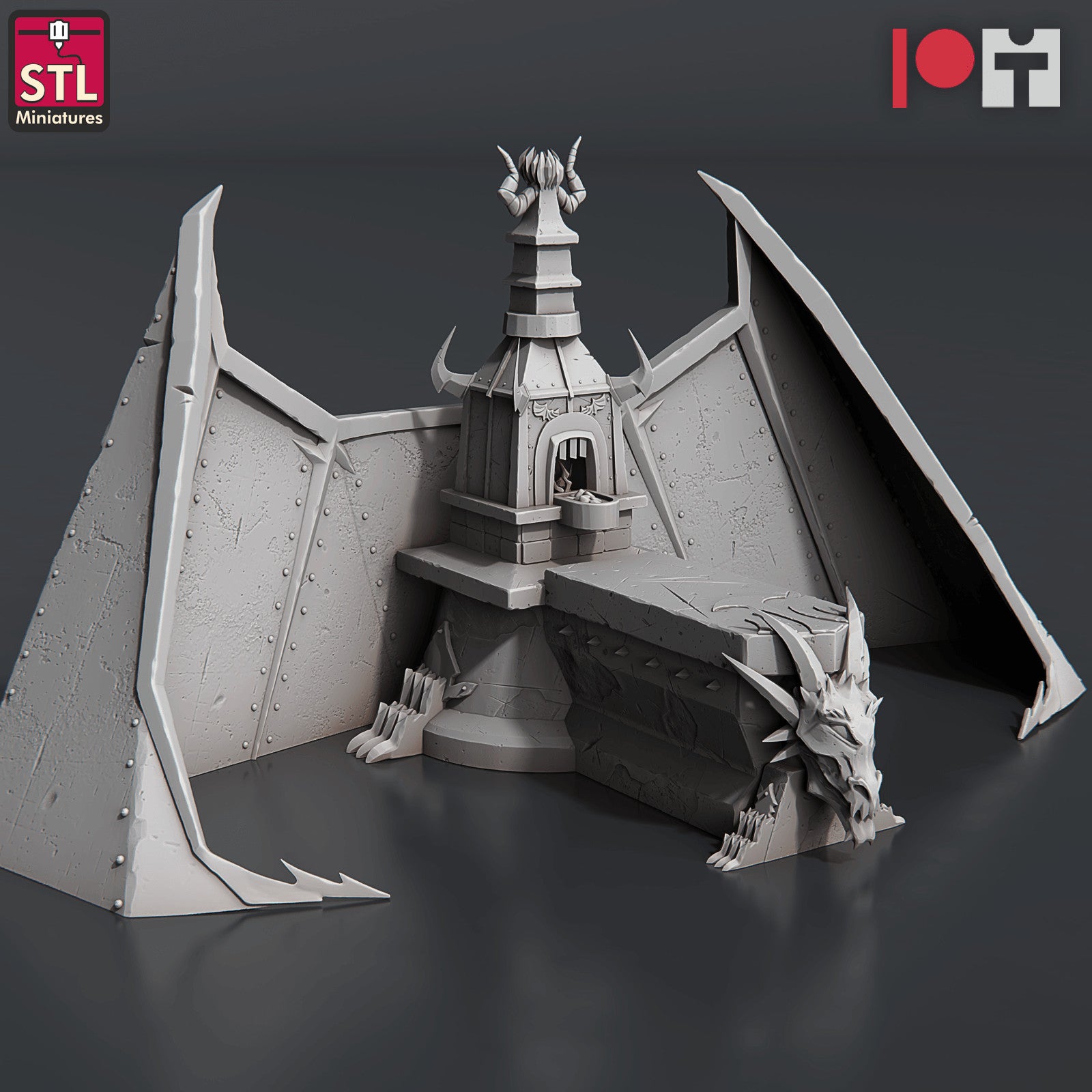 Blacksmith wagon terrain piece