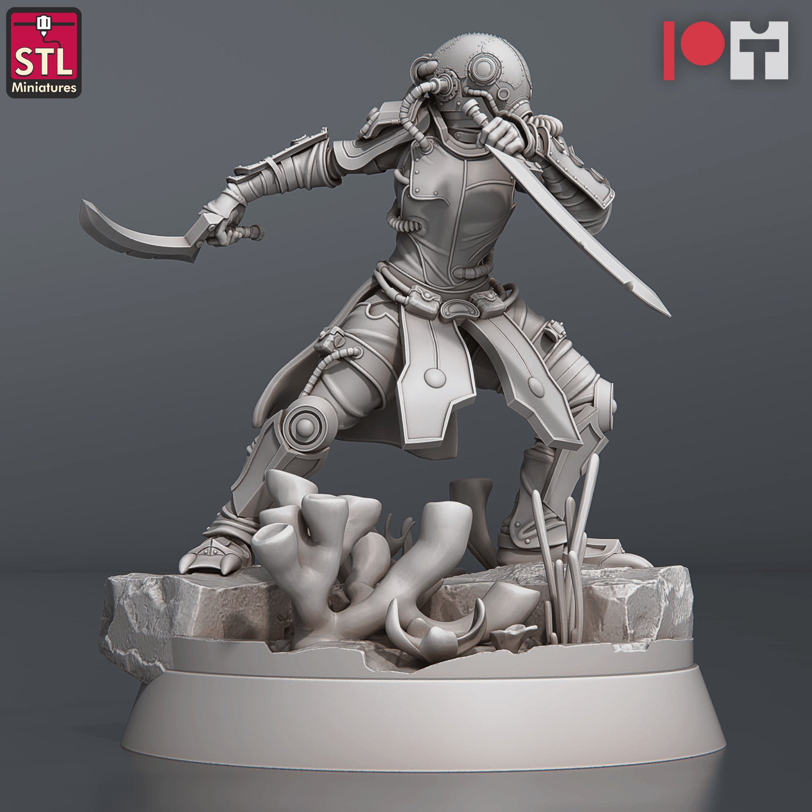 Deep Scout A 28mm miniature