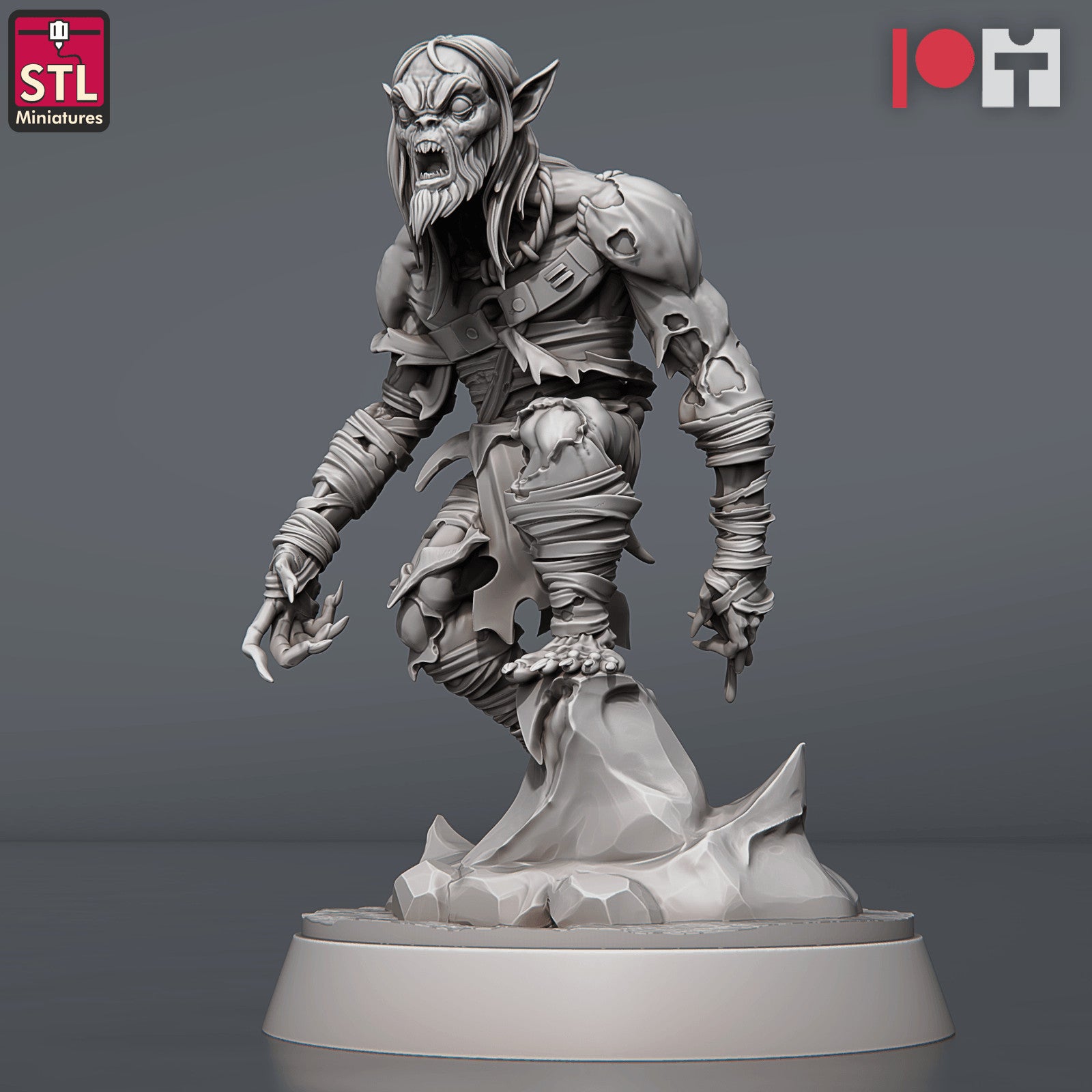 Ghoul A 28mm miniature