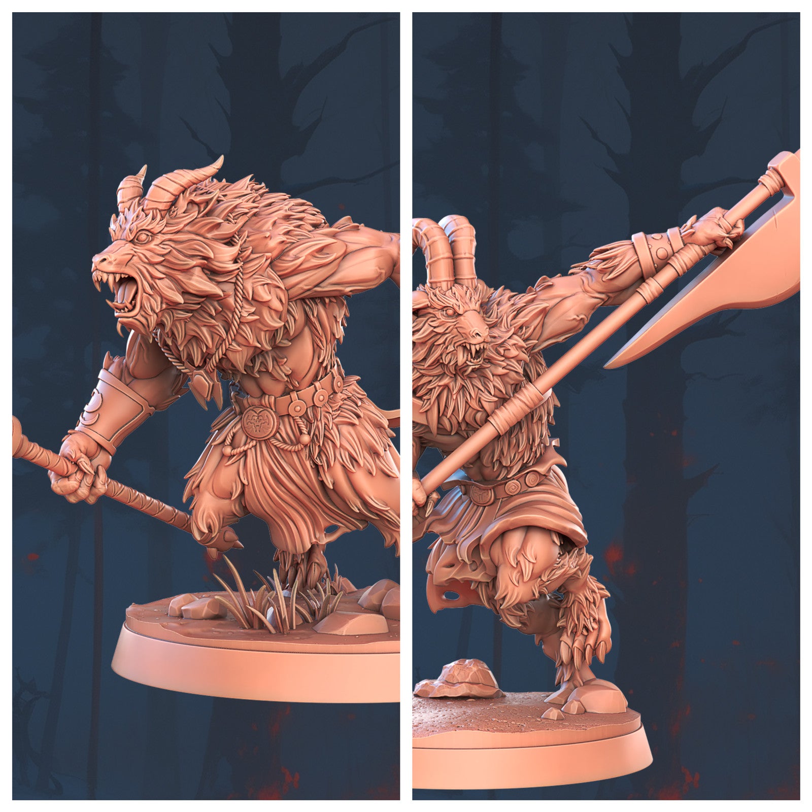 Grevik Set 3D printed 28mm miniatures