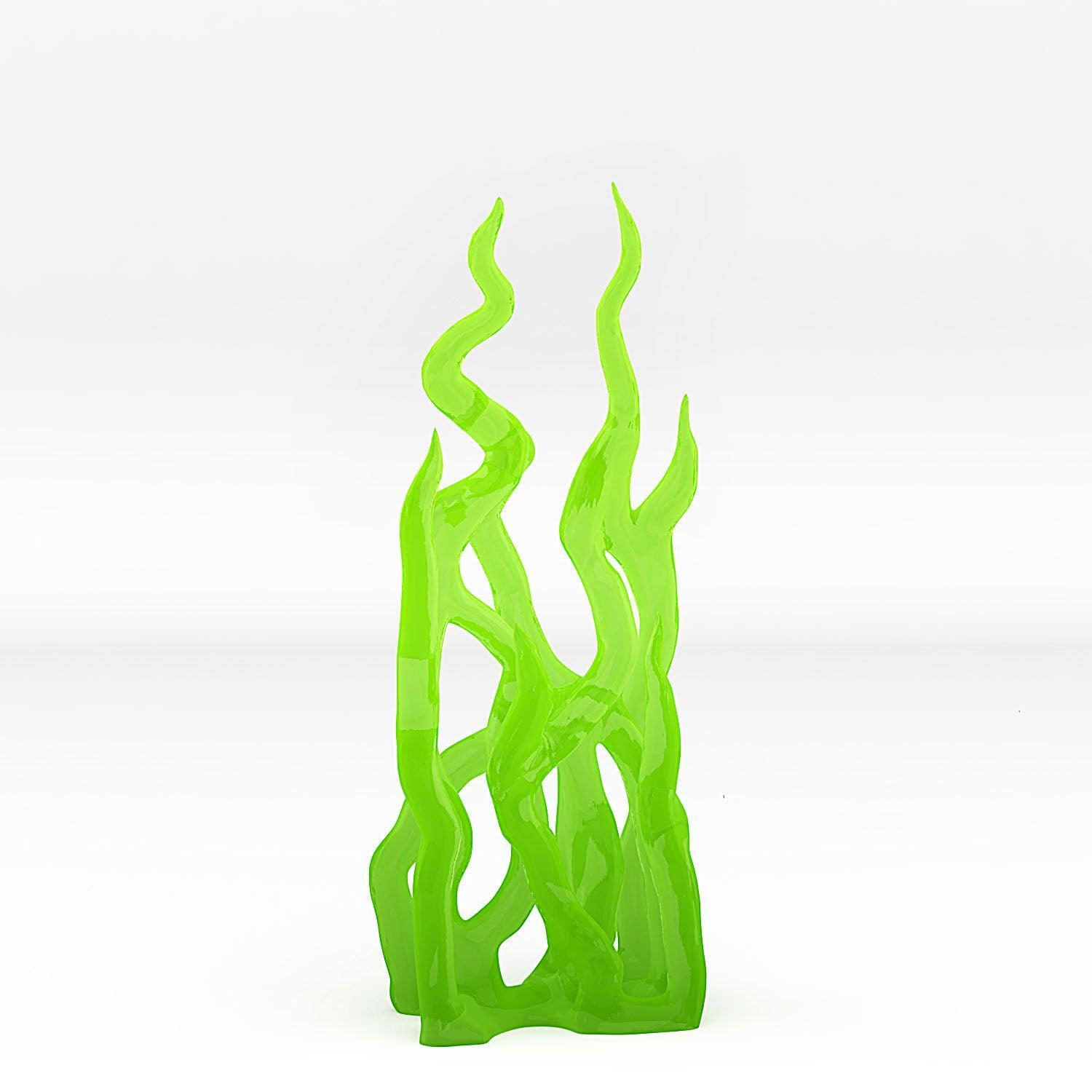 Temple Portal With Its Green Fire Effect
