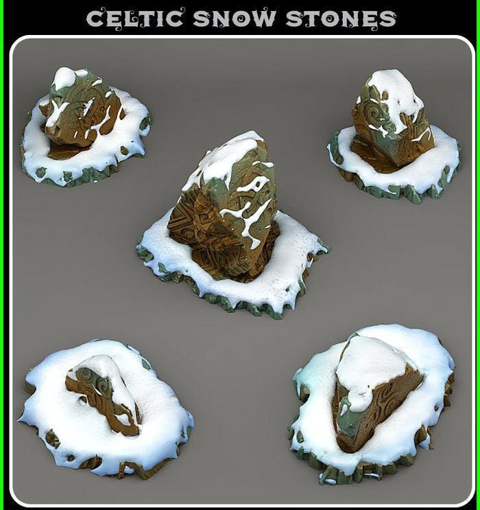 Celtic Snow Stones