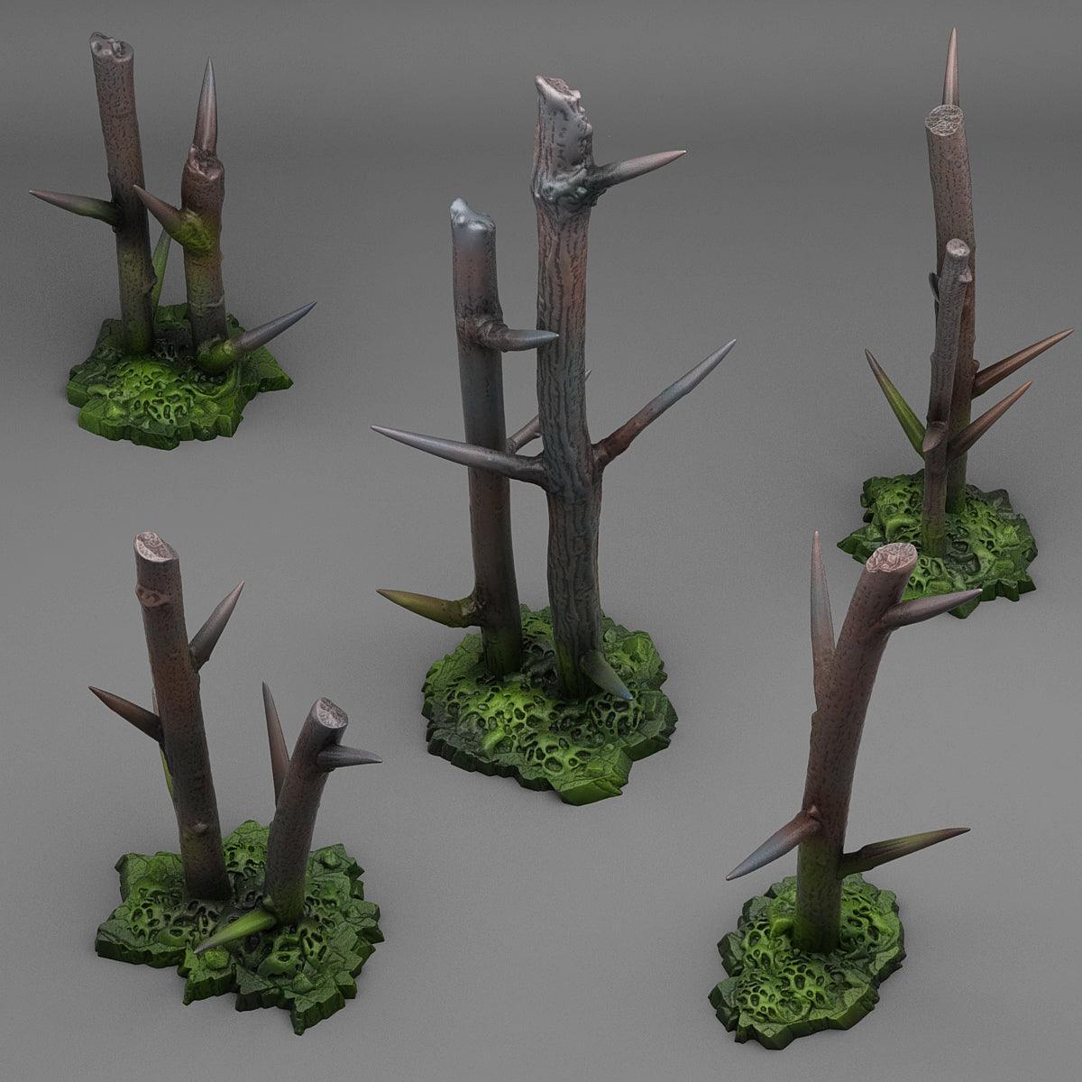 Pointy Dangerous Trees