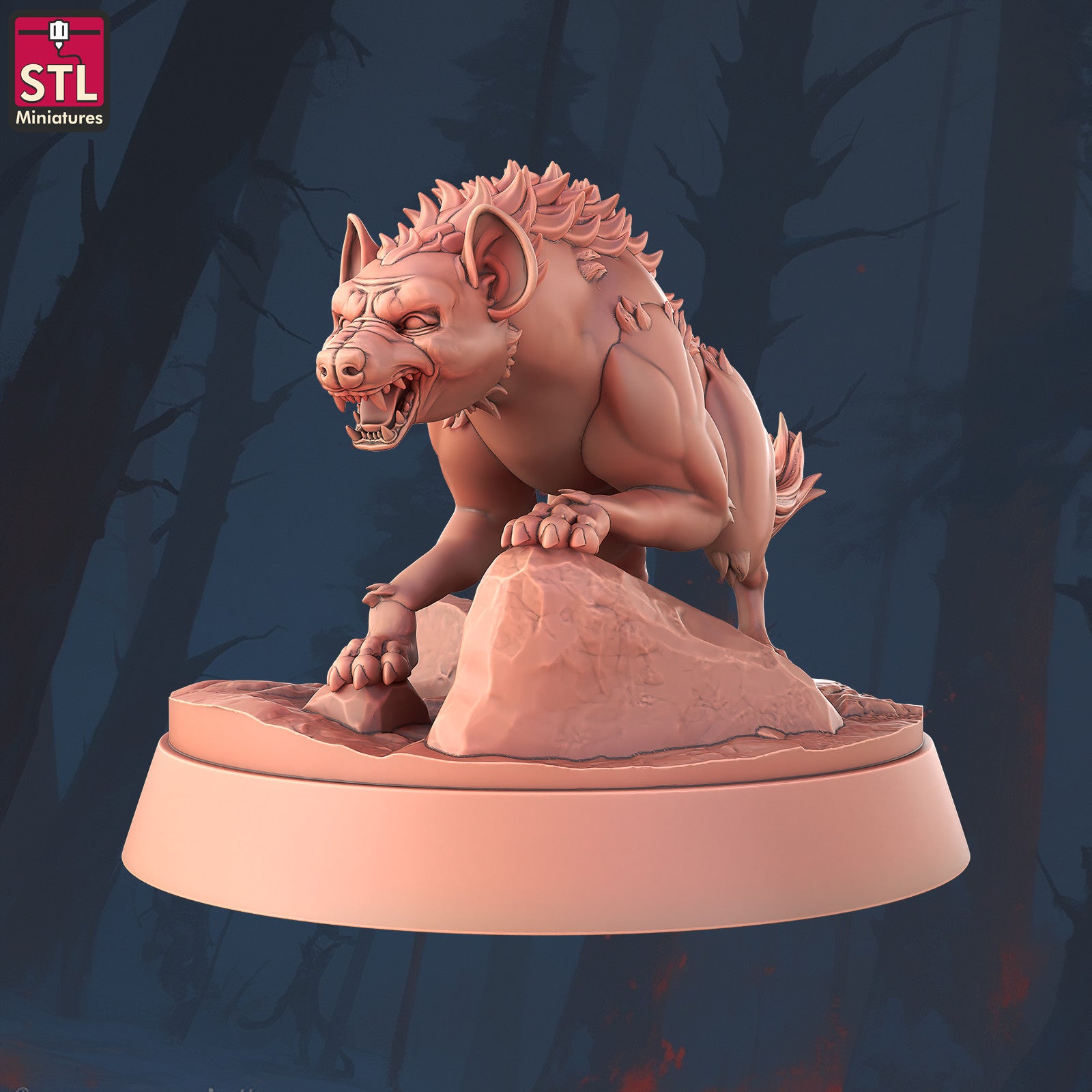 Hyena A 28mm miniature