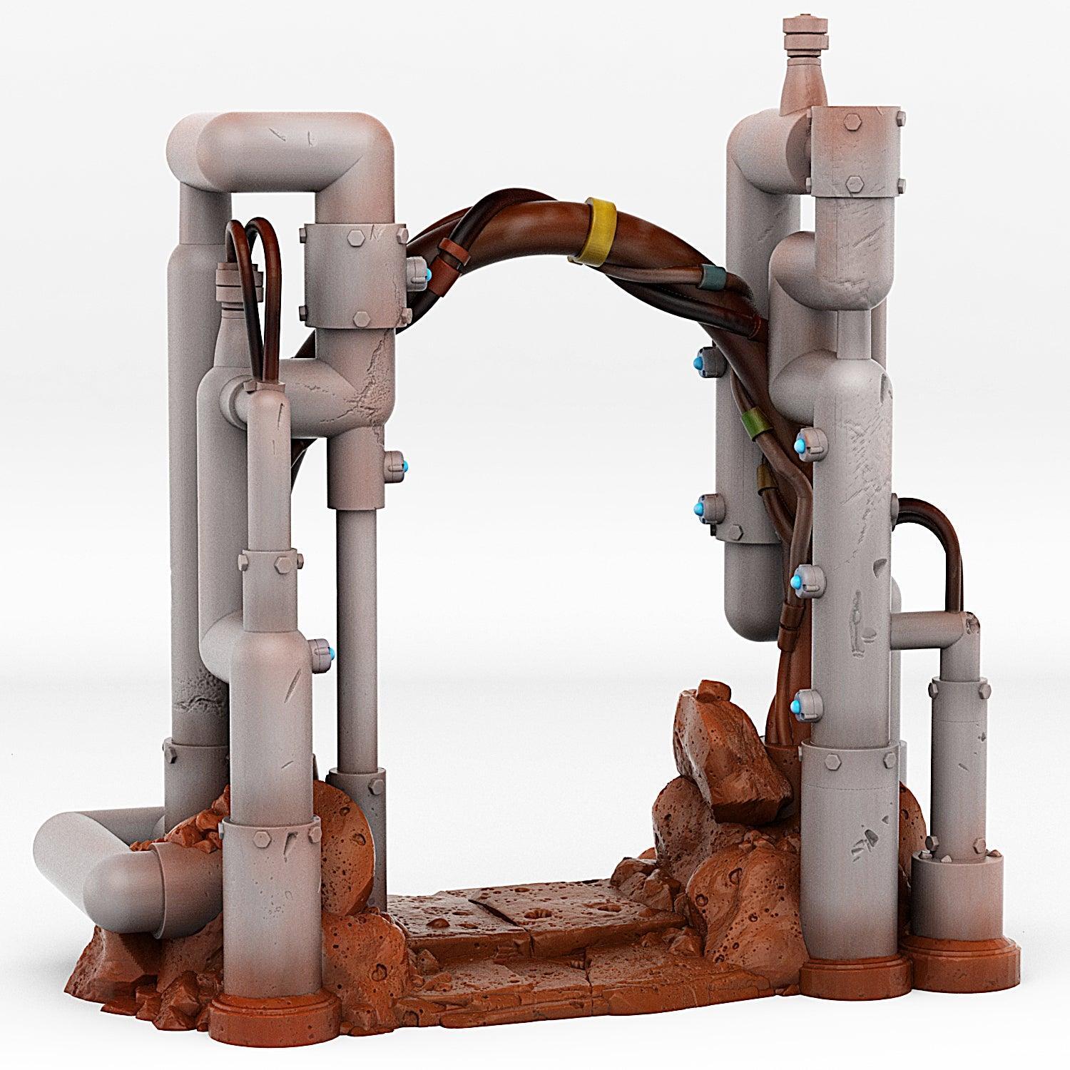 Martian Pipes Portal