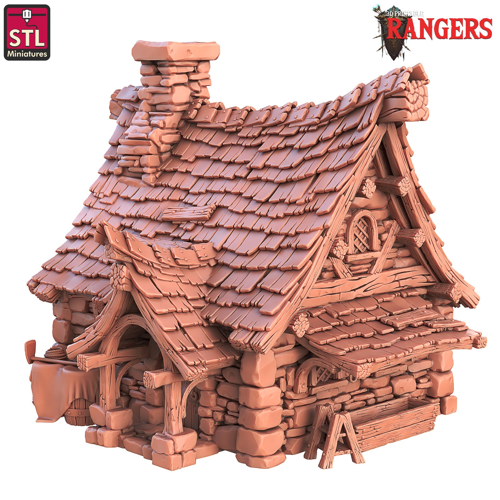 Small house 28mm terrain