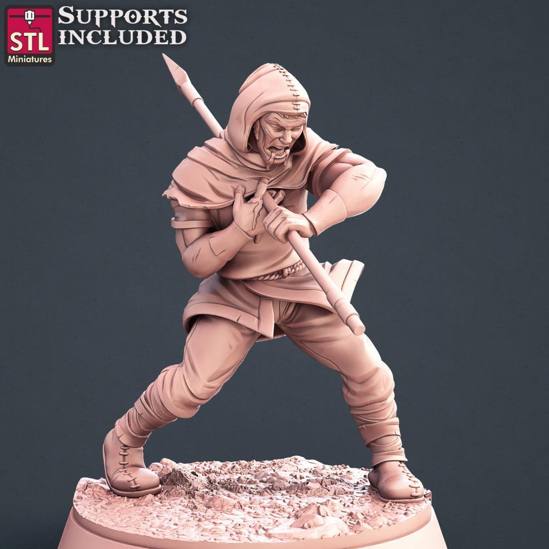 Injured villager miniature E