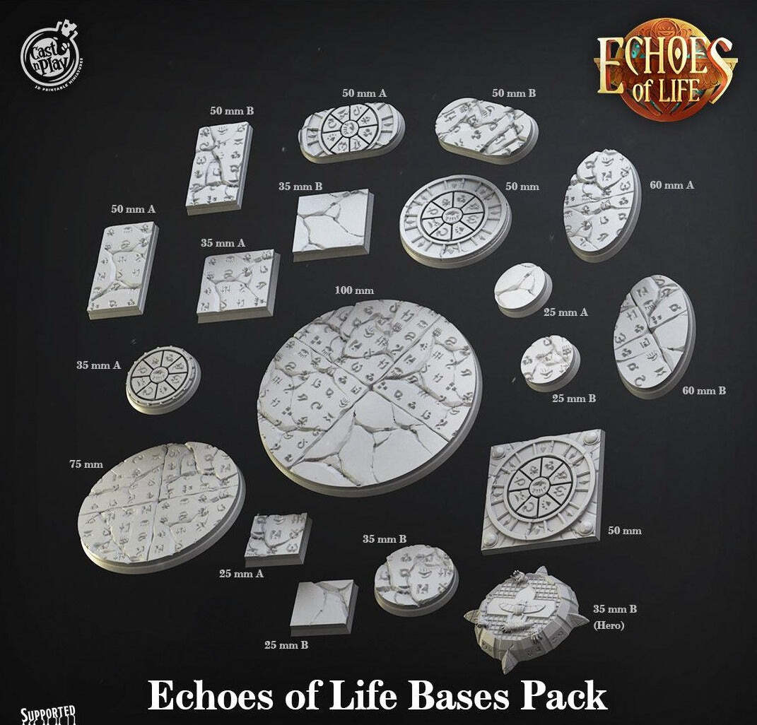 Cast n Play Echoes of Life Bases Set