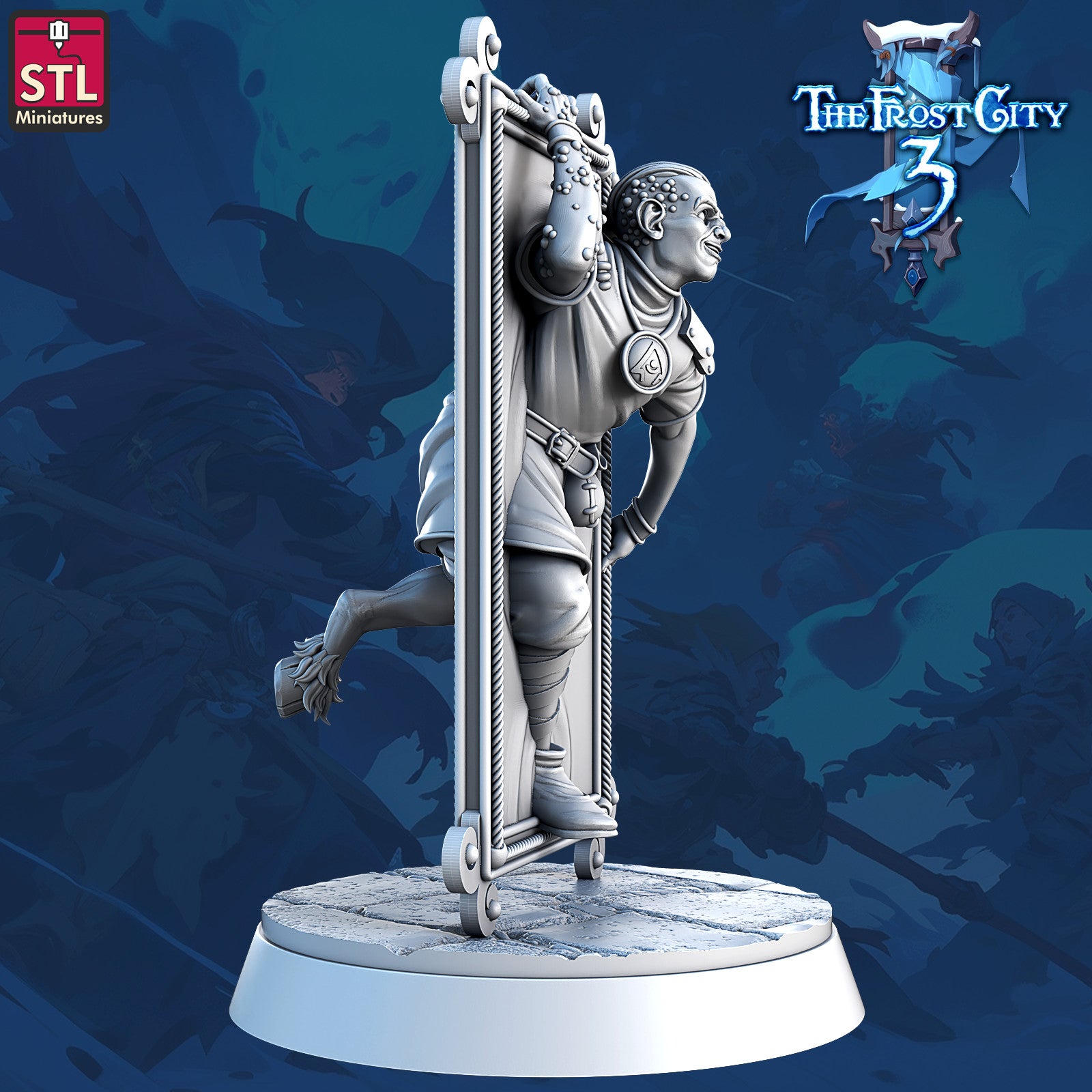 Mirror Monster 28mm resin miniature