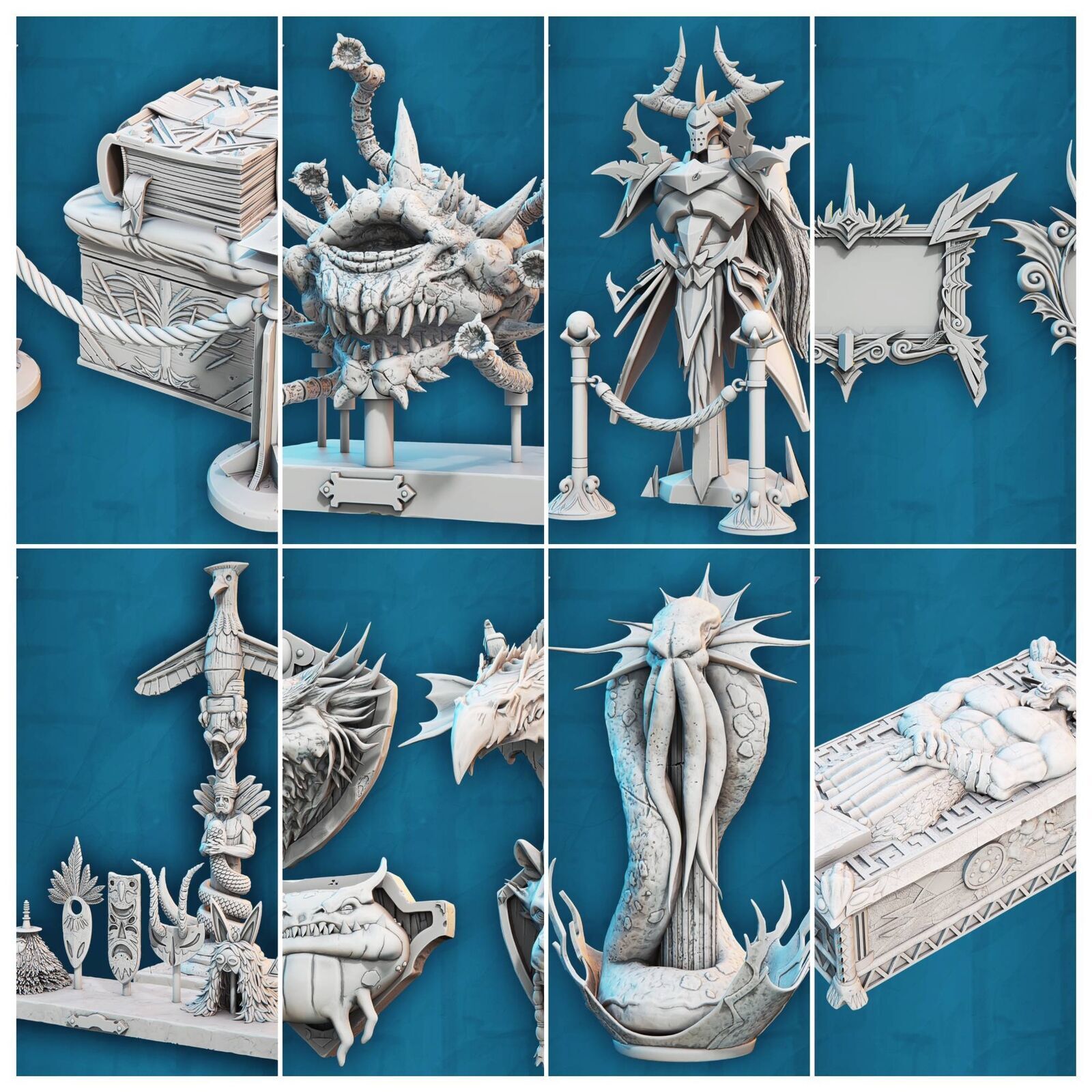 Fantasy Props 2 Museum 28mm resin scenery set
