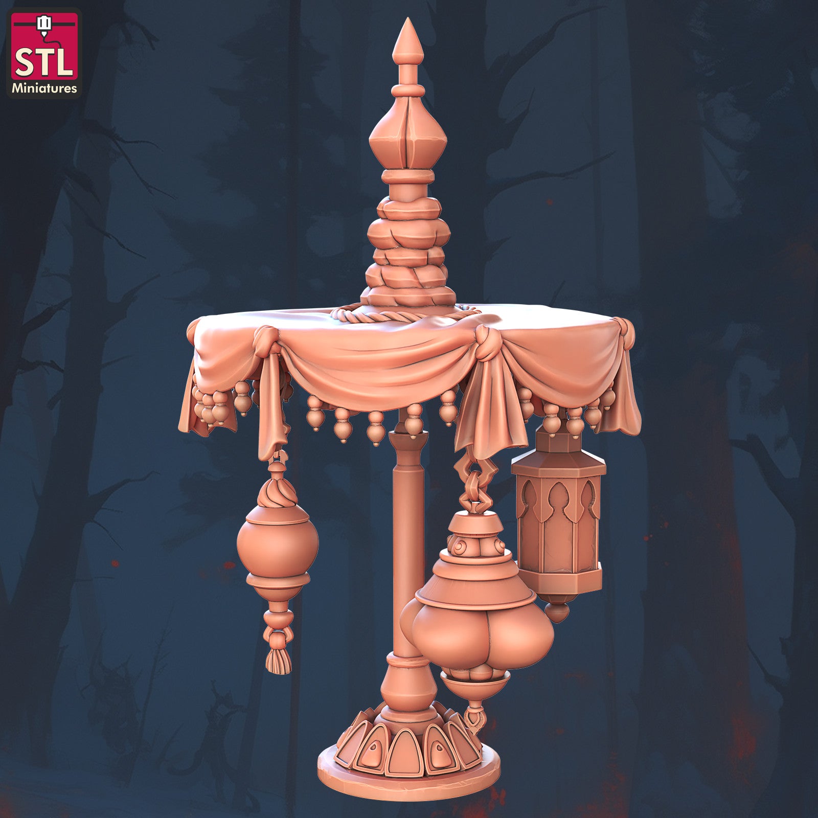 Carpet display table terrain piece