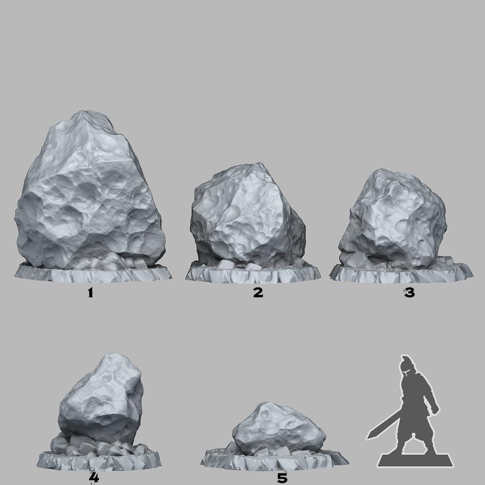 Crashed Asteroids