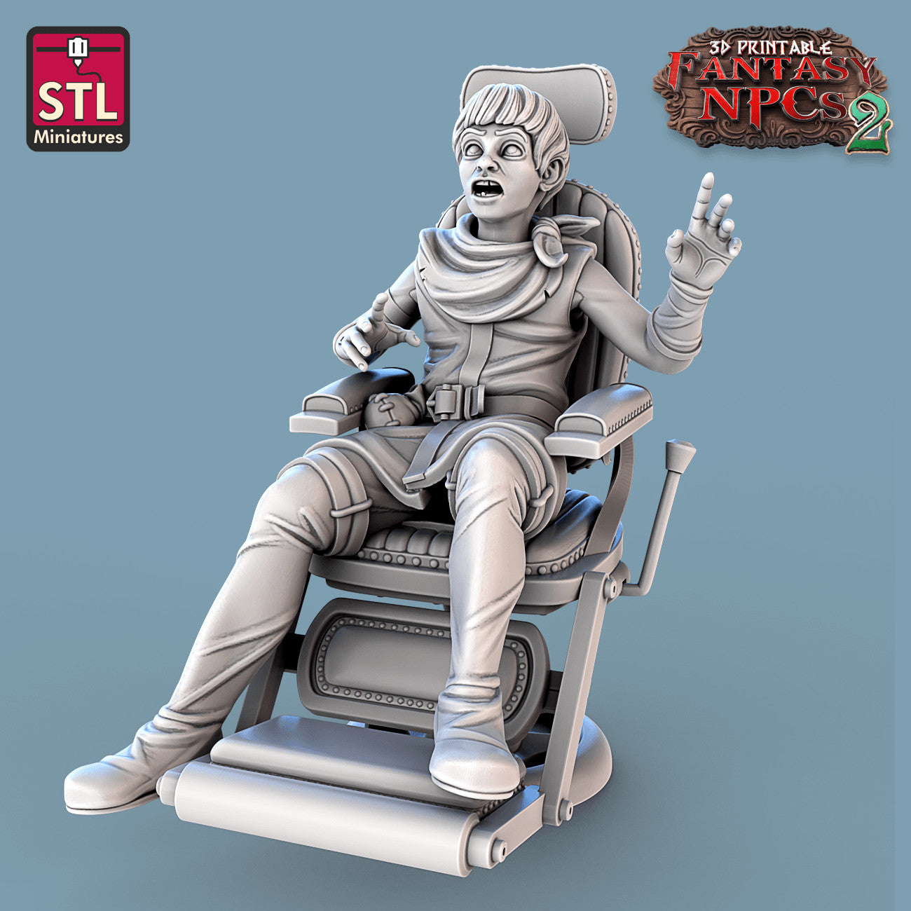 Dental patient figures miniatures