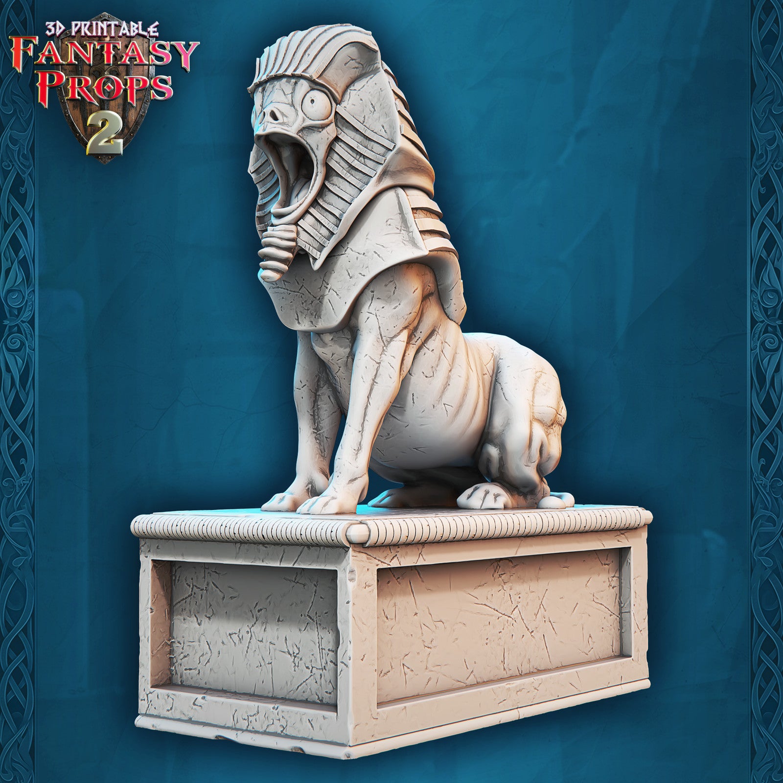 Museum statue 28mm scenery