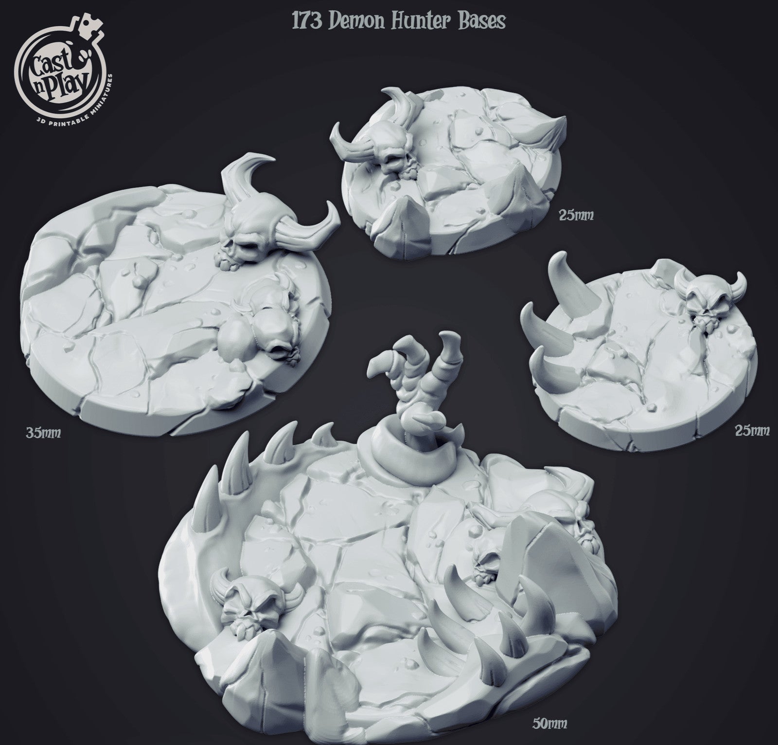 Cast n Play Demon Hunter Bases