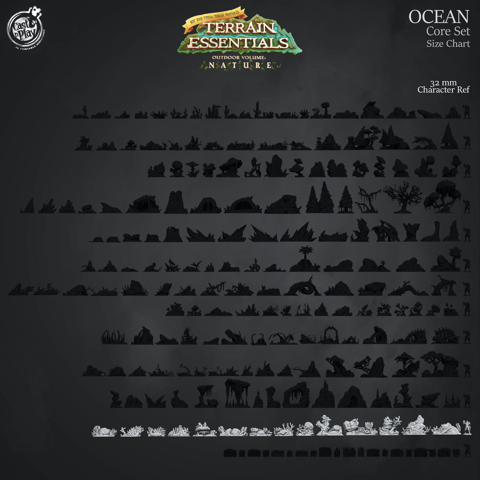 Ocean Core Set Ocean Terrain Set