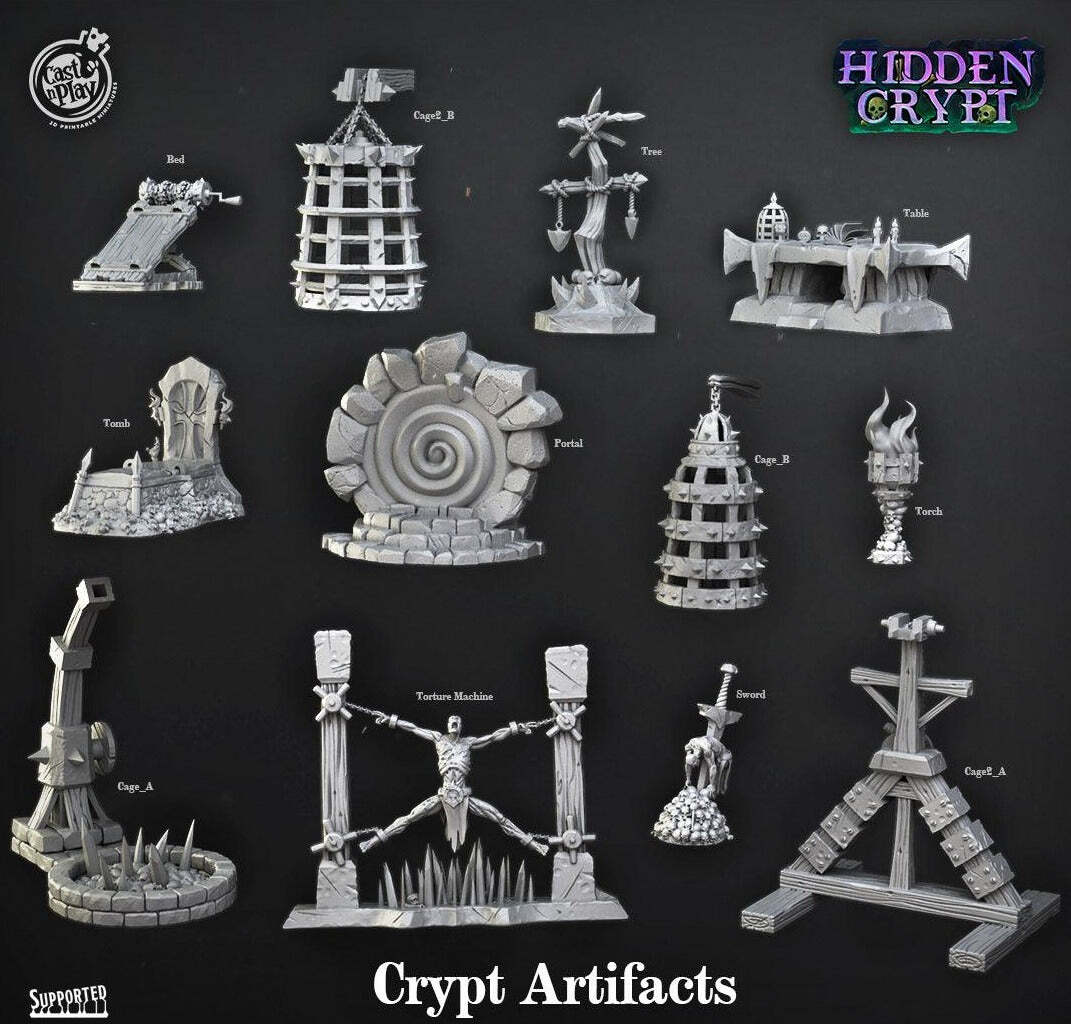 Torture Devices – Crypt Artifacts