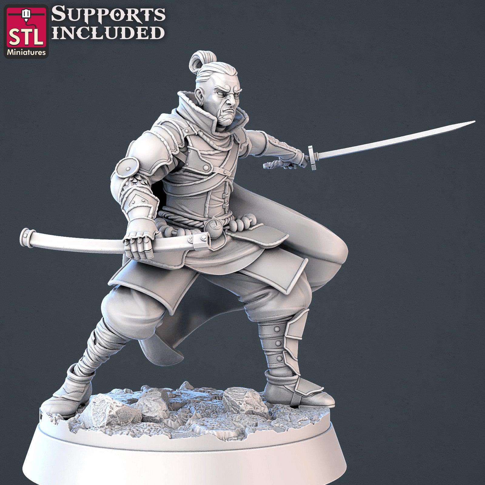 Dragon hunter 28mm miniature