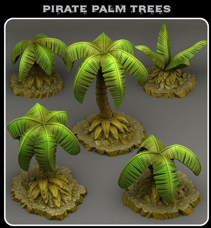Pirates Palm Trees