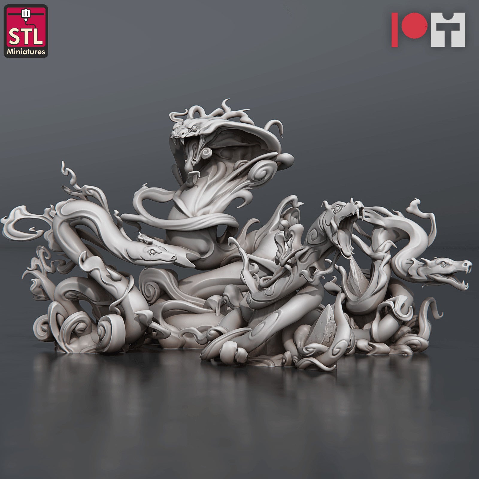Vapour Snakes 28mm resin miniature set