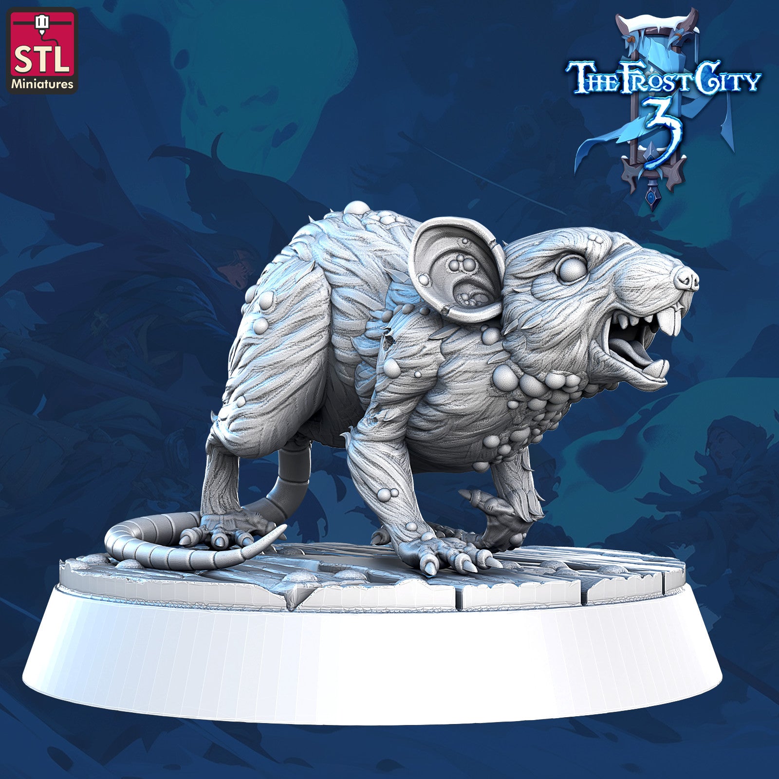 Envenomed Rat B 28mm miniature