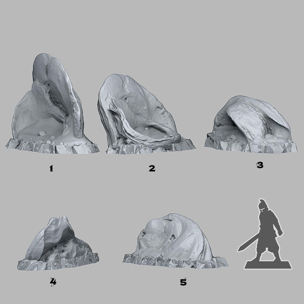 Sharp Desert Stones
