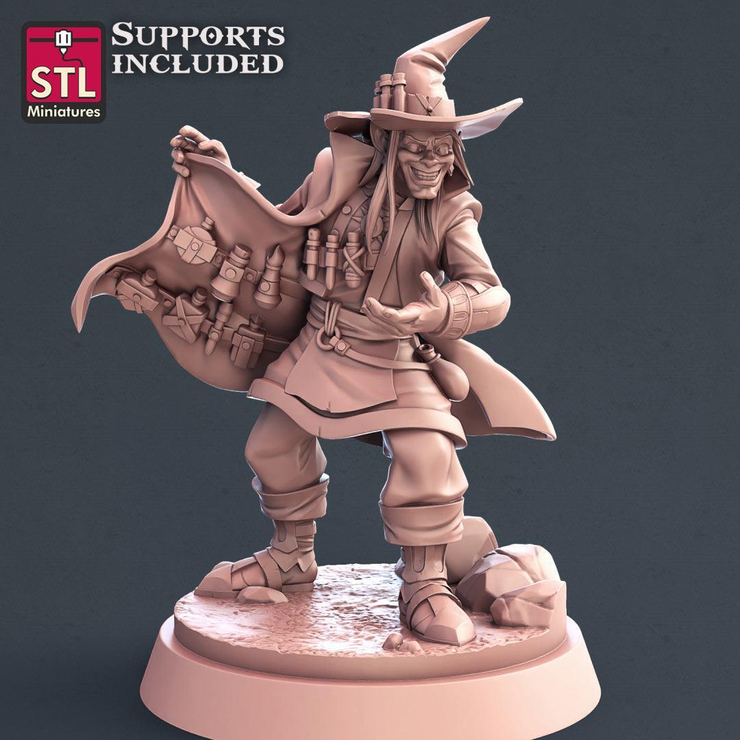 Potion vendor cart 28mm scenery