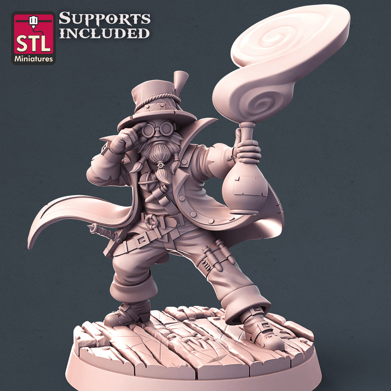 Alchemist figure miniature