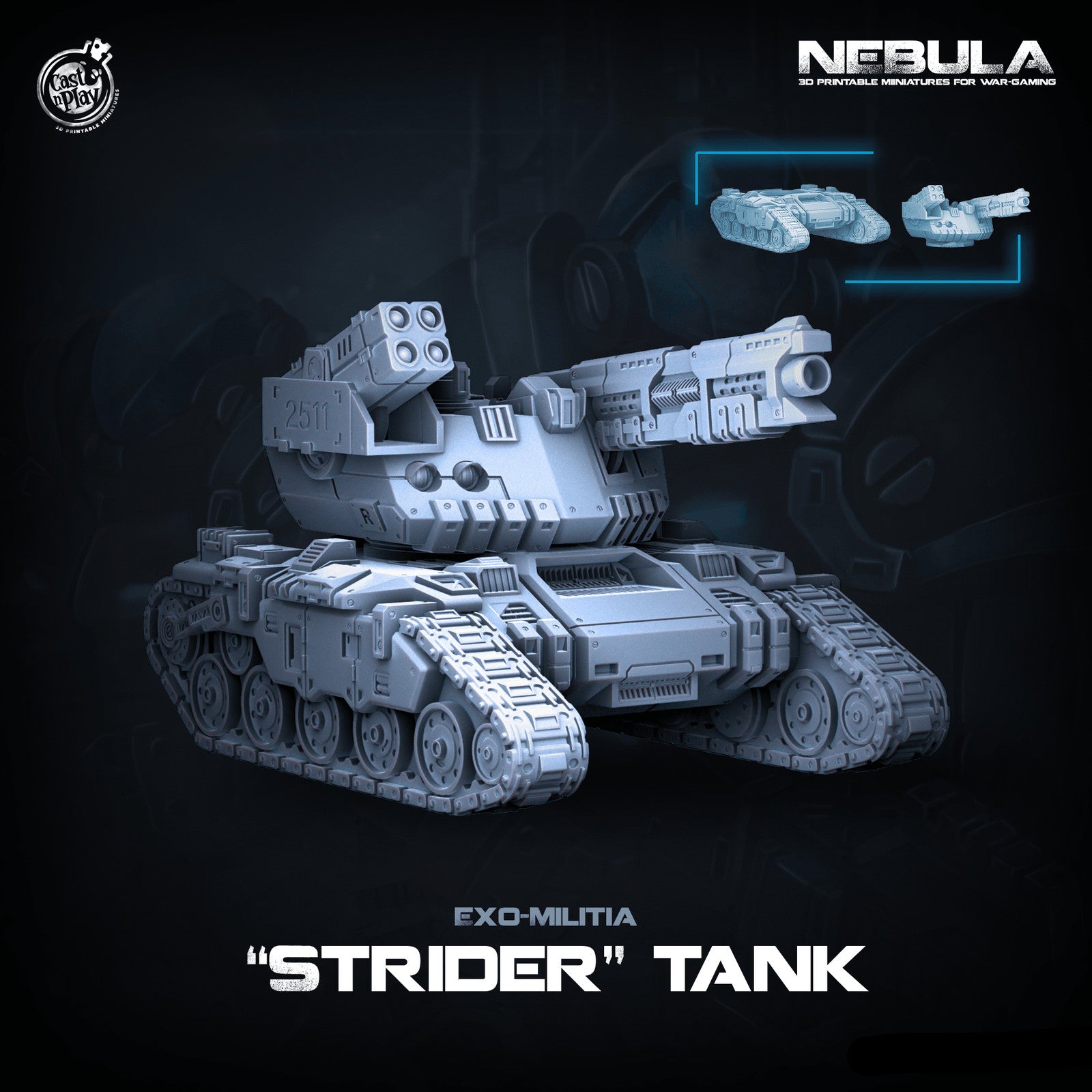 Strider Tank – Nebula Origins