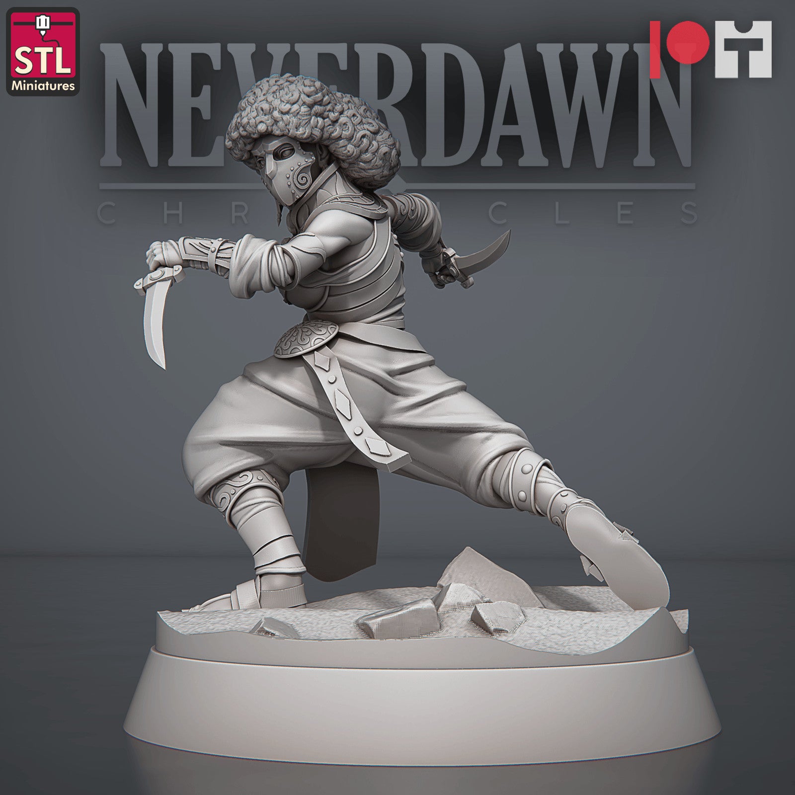Sand Maiden C 28mm miniature