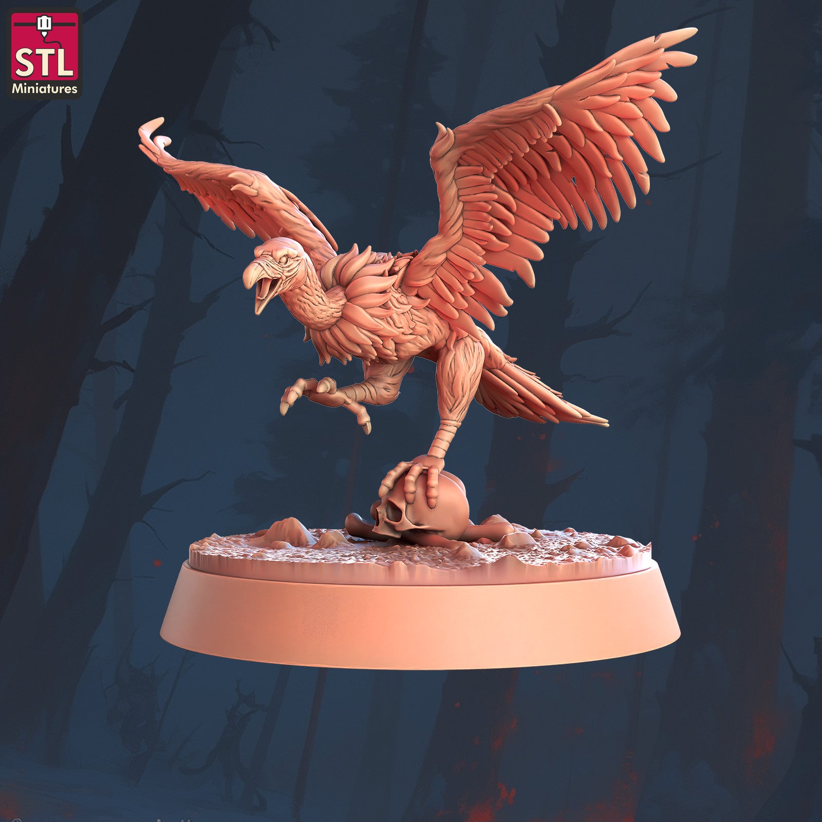 Vulture B 28mm miniature