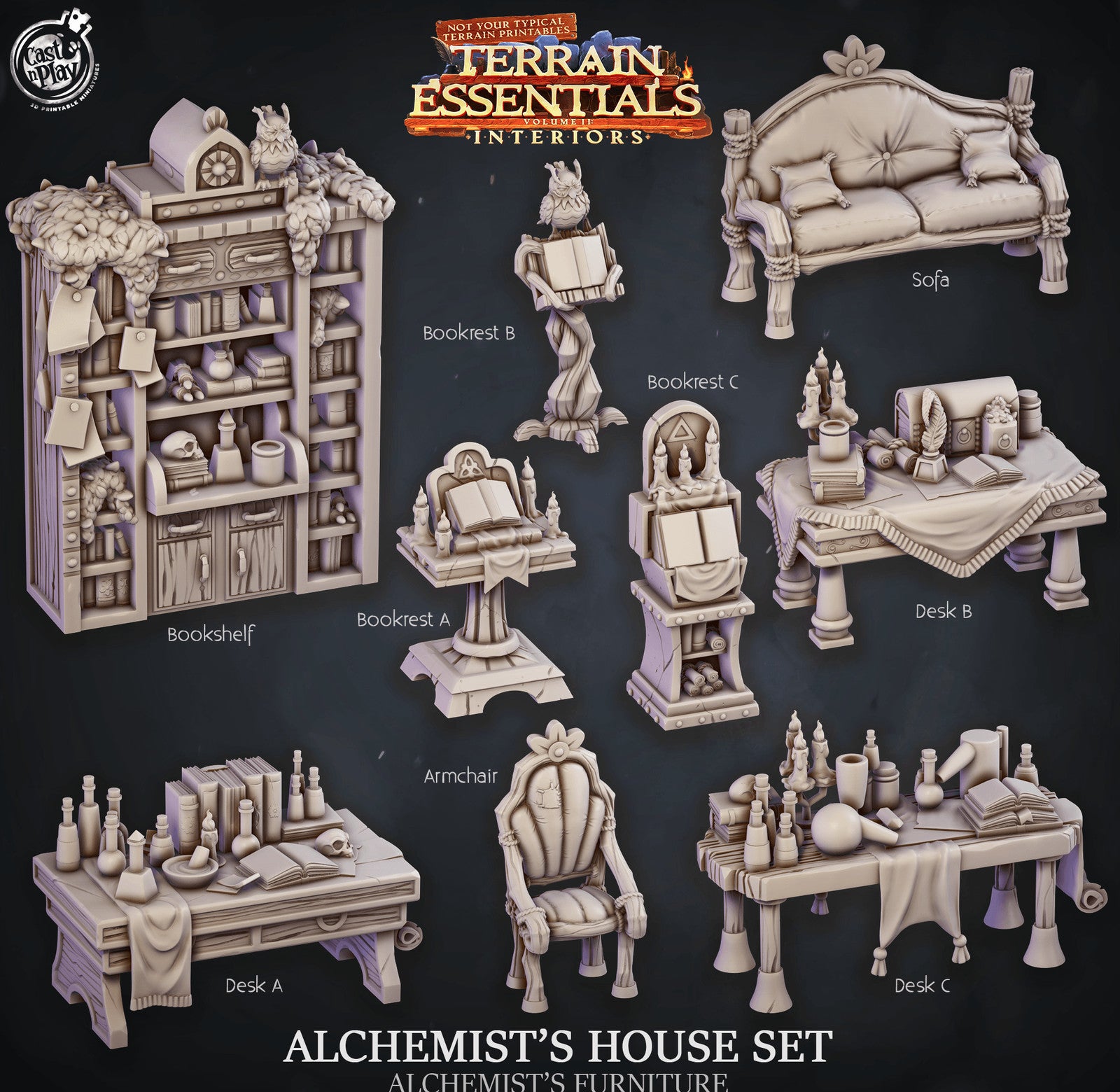 Alchemist's House Furniture
