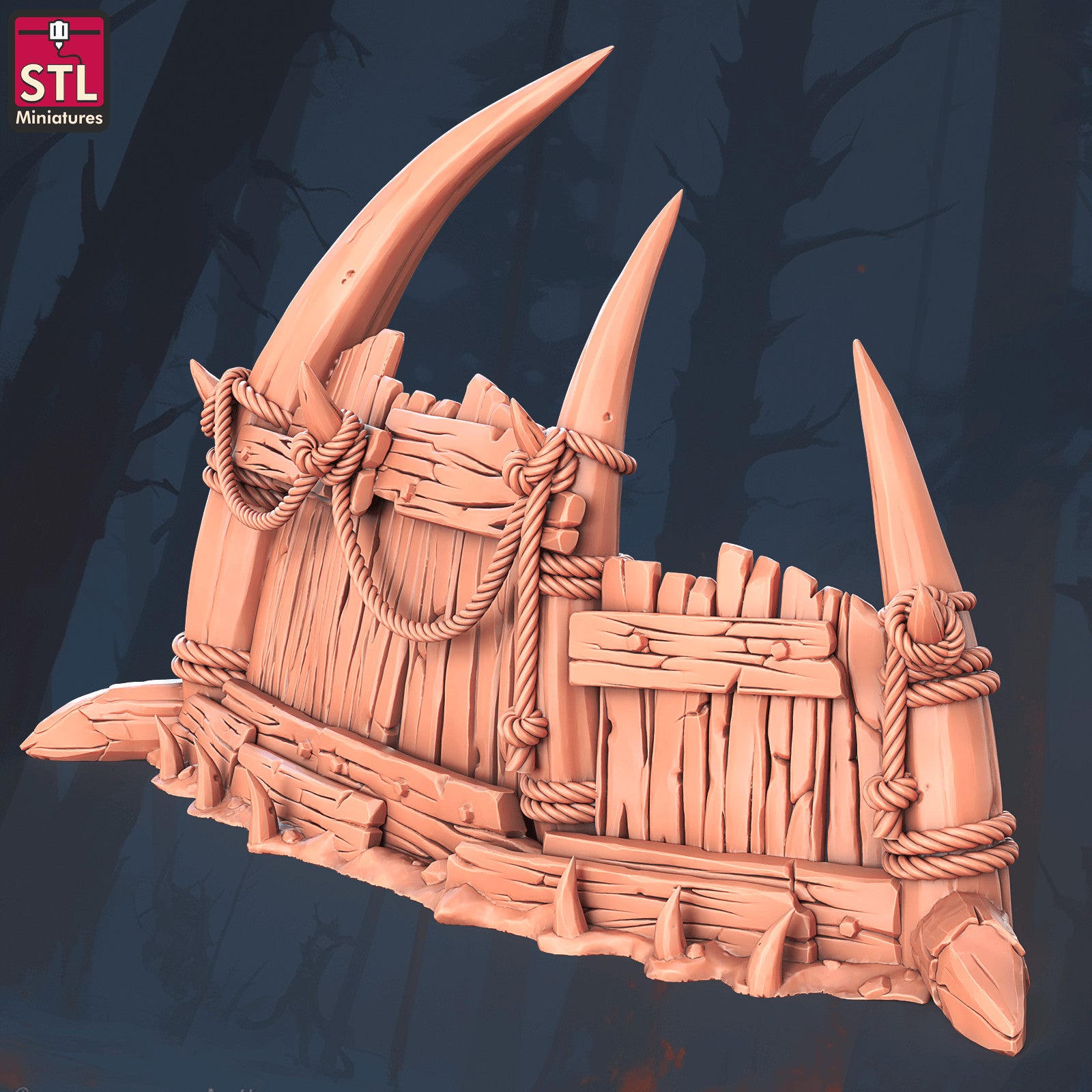 Orc camp tent 28mm terrain